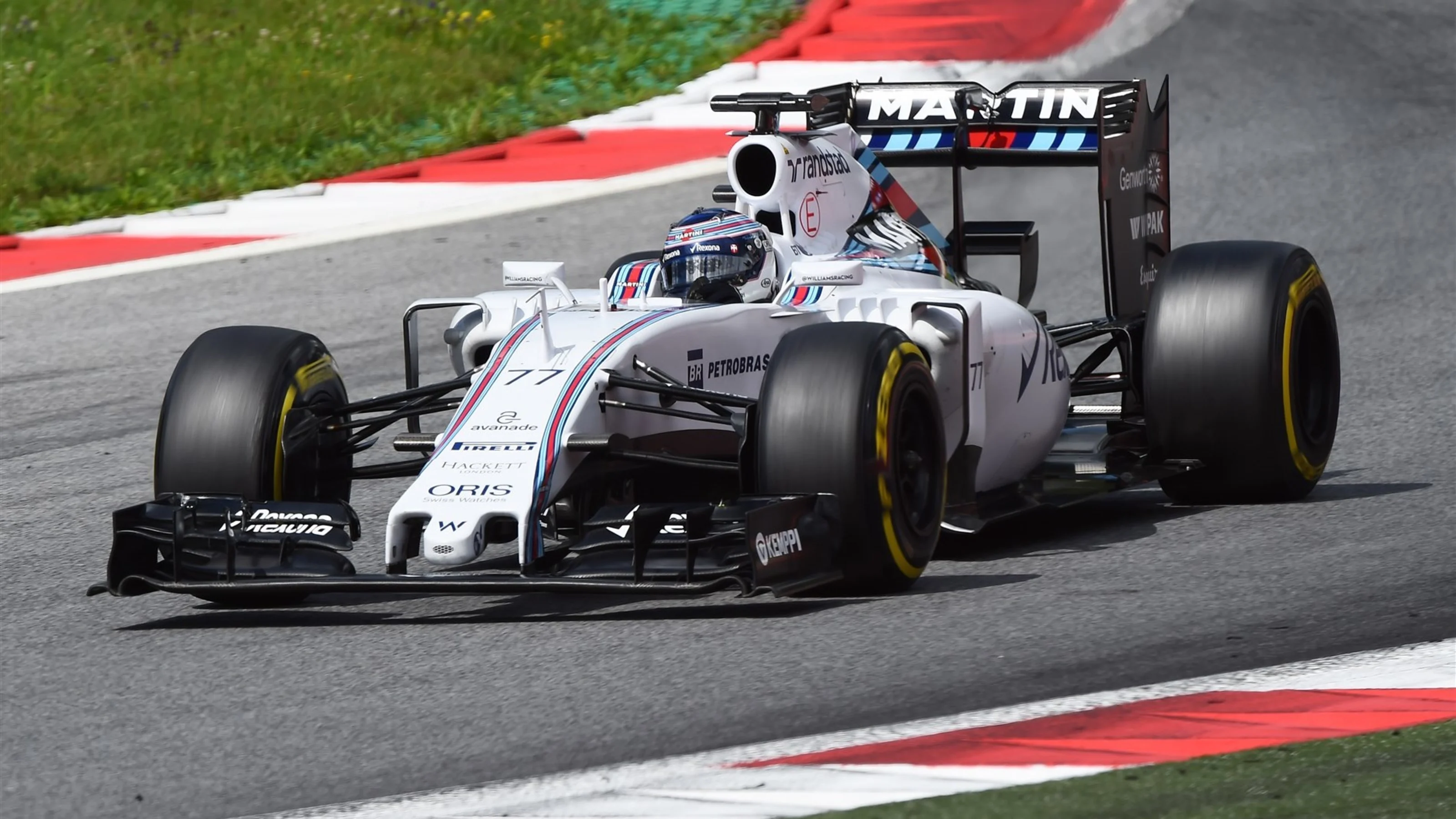 Valtteri Bottas (FIN) Williams FW37 at Formula One Testing, Day Two, Spielberg, Austria, Wednesday