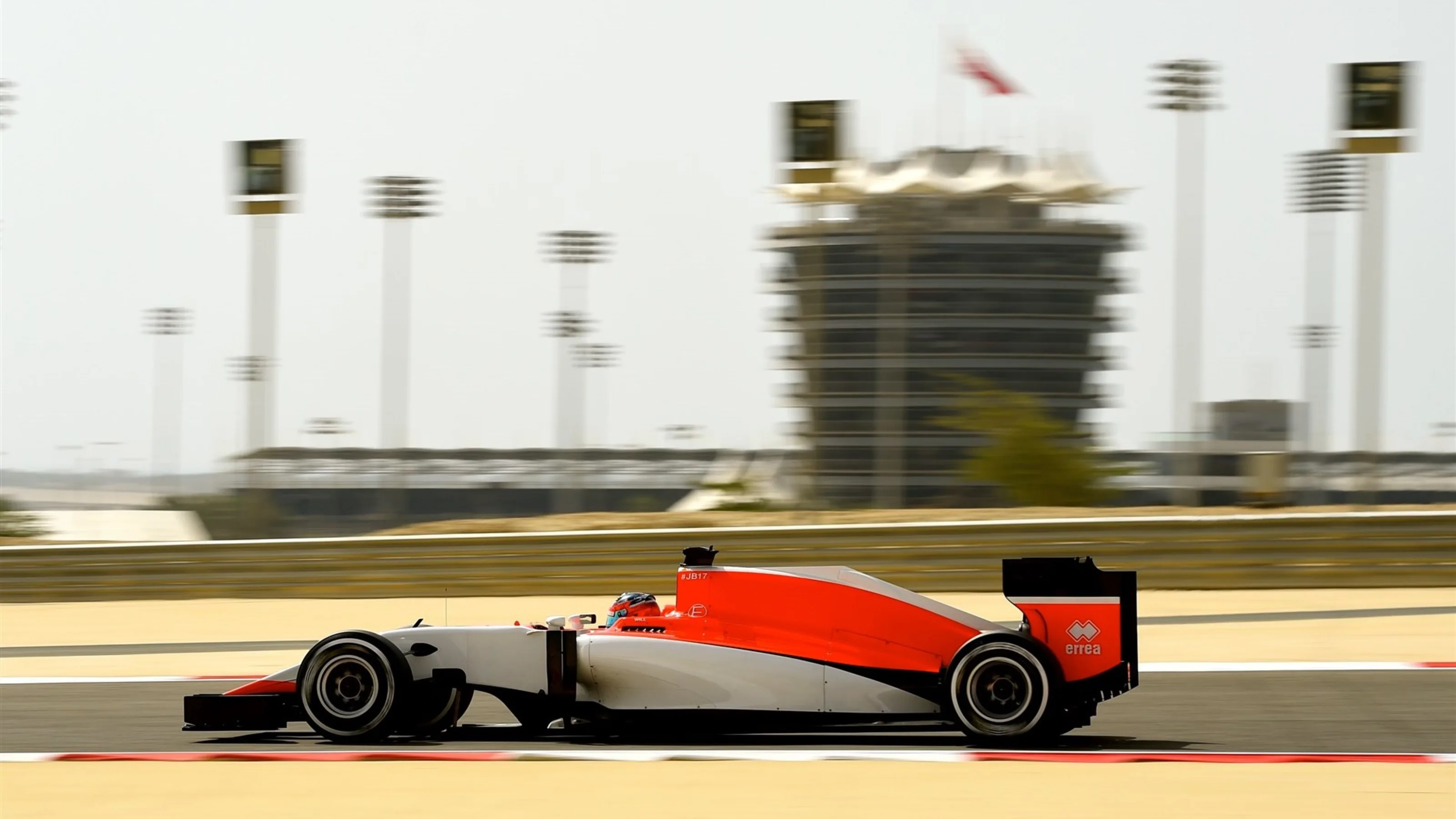 Will Stevens (GBR) Manor GP at Formula One World Championship, Rd4, Bahrain Grand Prix Practice,