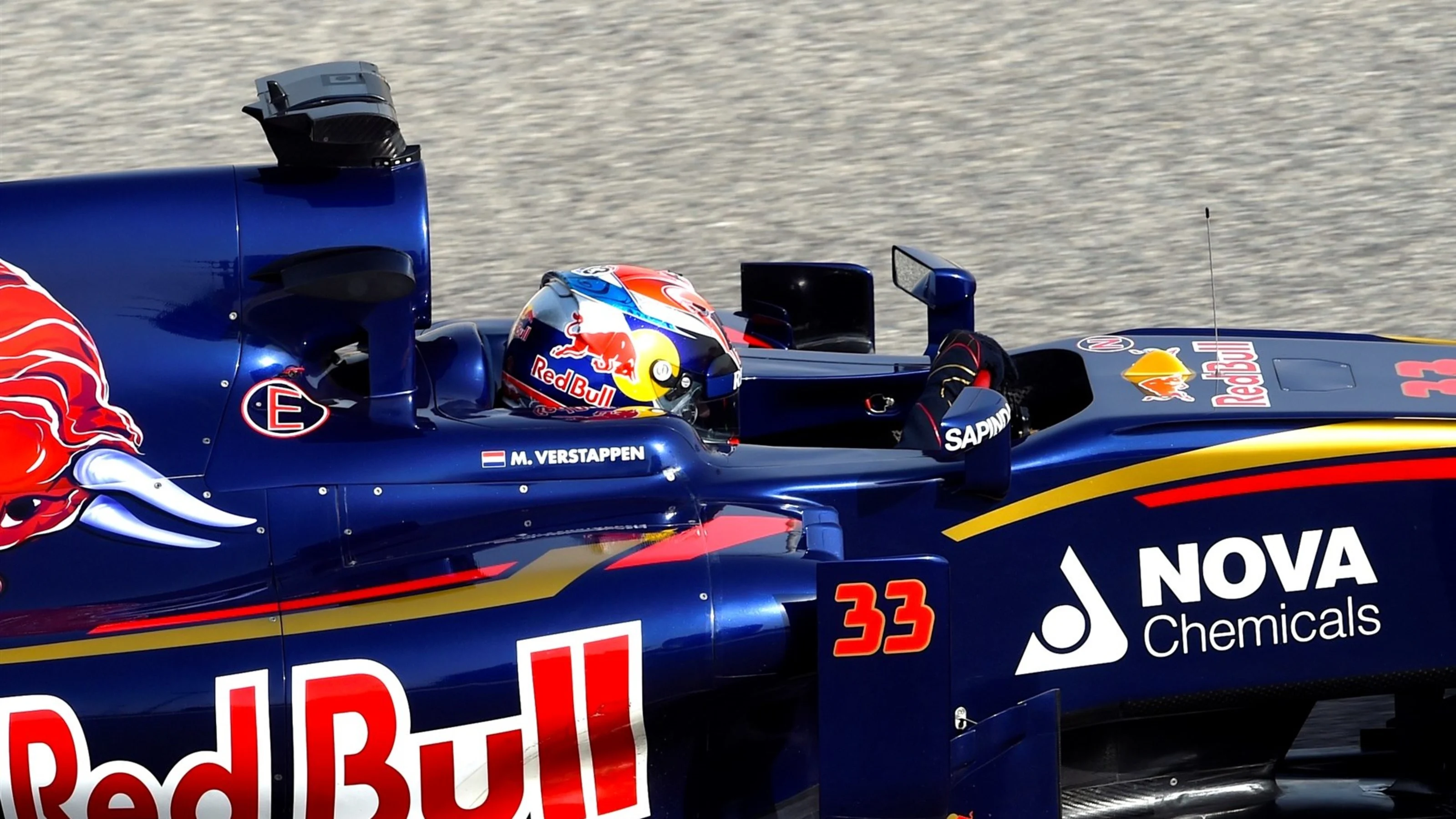 Max Verstappen (NDL) Scuderia Toro Rosso STR10 at Formula One World Championship, Rd4, Bahrain