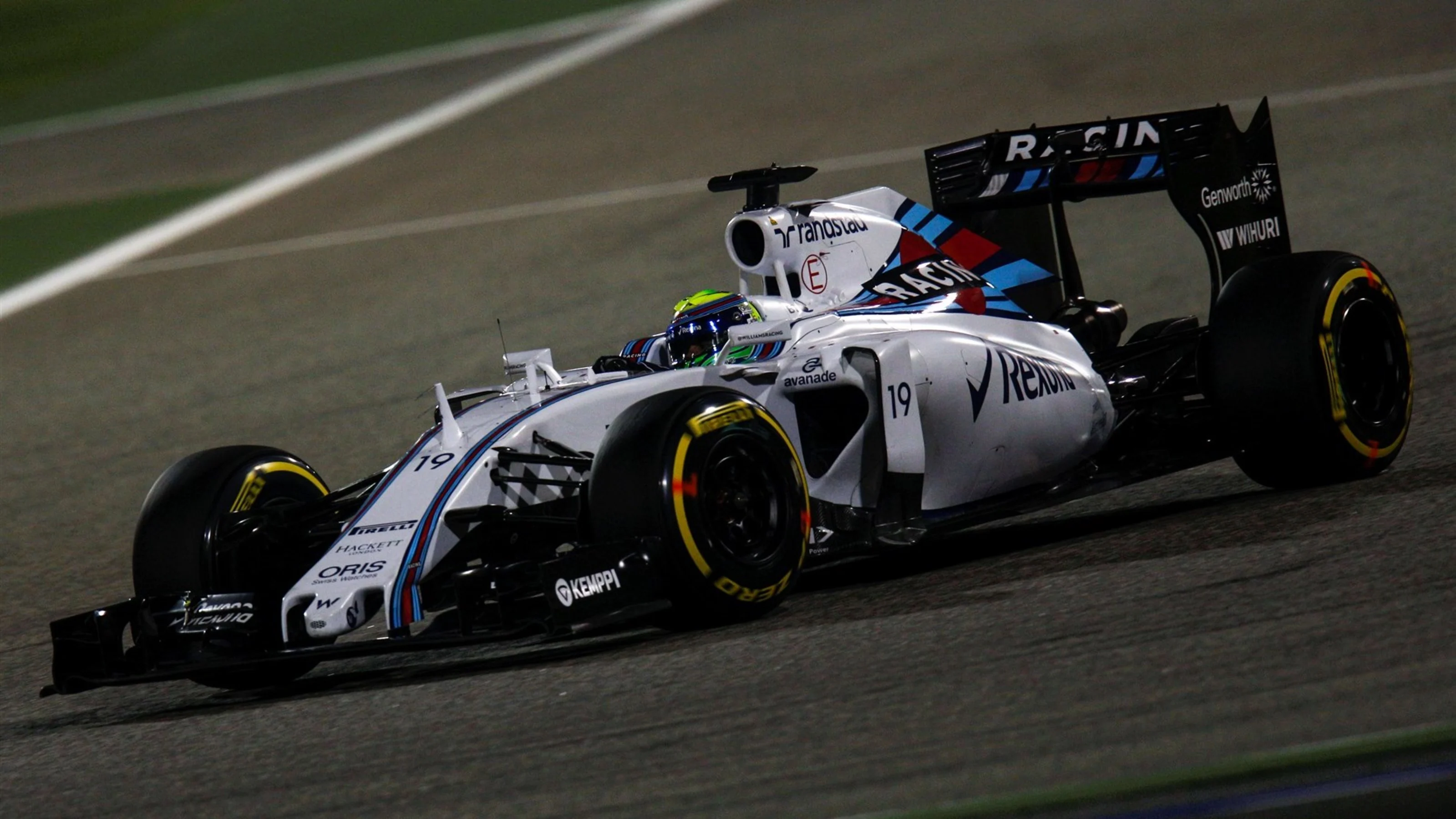 Felipe Massa (BRA) Williams FW37 at Formula One World Championship, Rd4, Bahrain Grand Prix