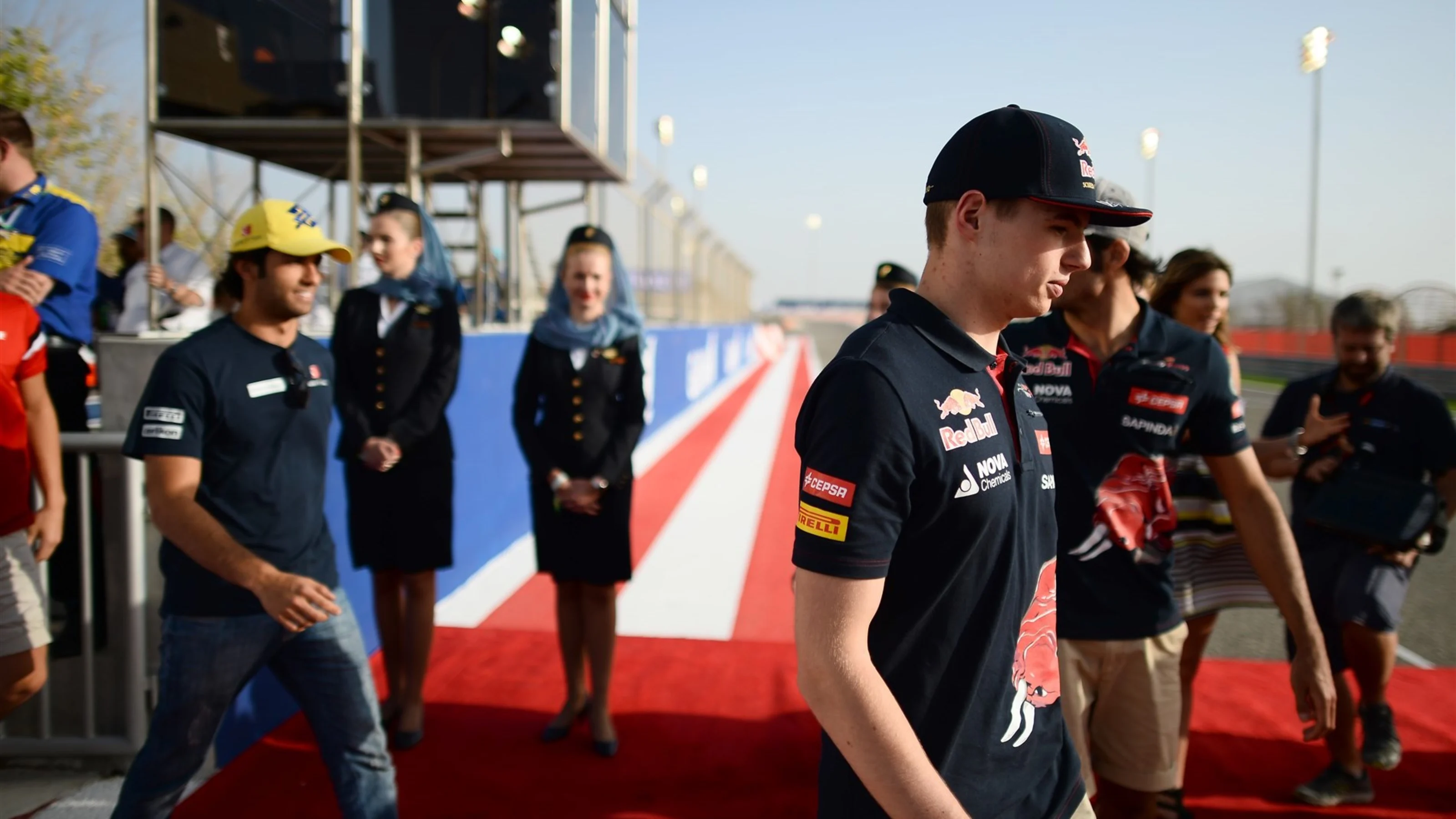 Max Verstappen (NDL) Scuderia Toro Rosso at Formula One World Championship, Rd4, Bahrain Grand Prix