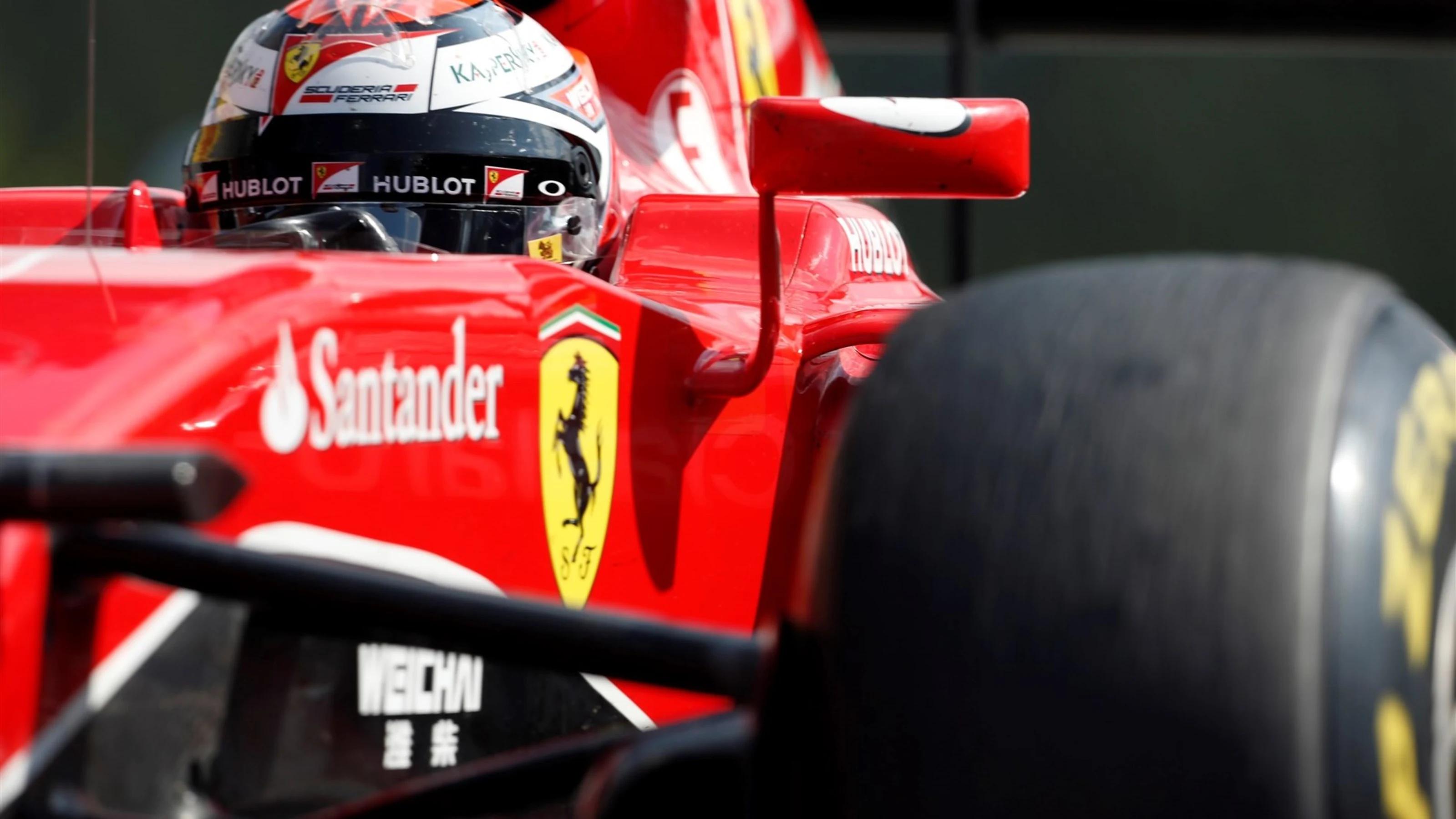 Kimi Raikkonen (FIN) Ferrari SF15-T at Formula One World Championship, Rd11, Belgian Grand Prix,