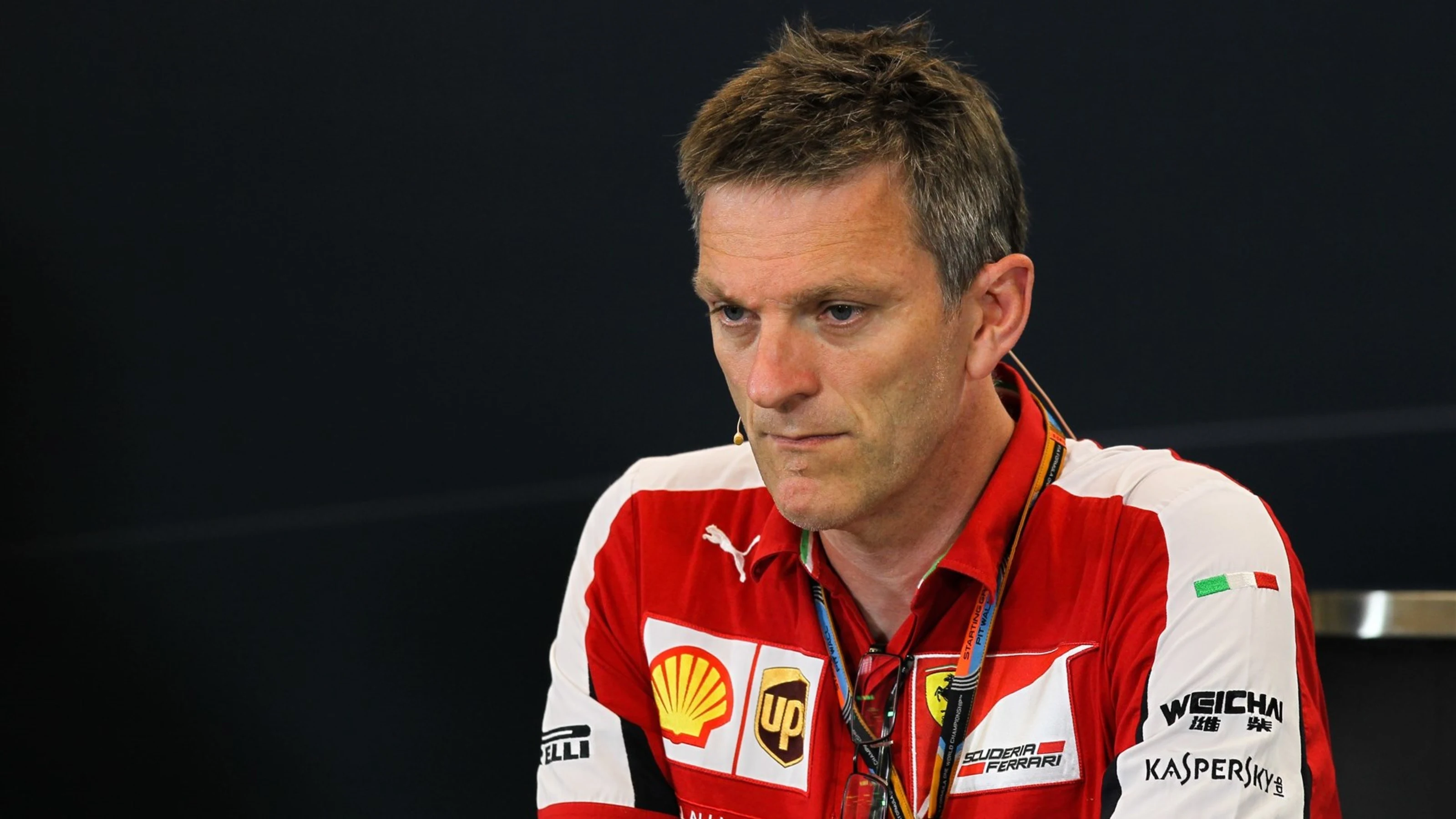 James Allison (GBR) Ferrari Chassis Technical Director in the Press Conference at Formula One World