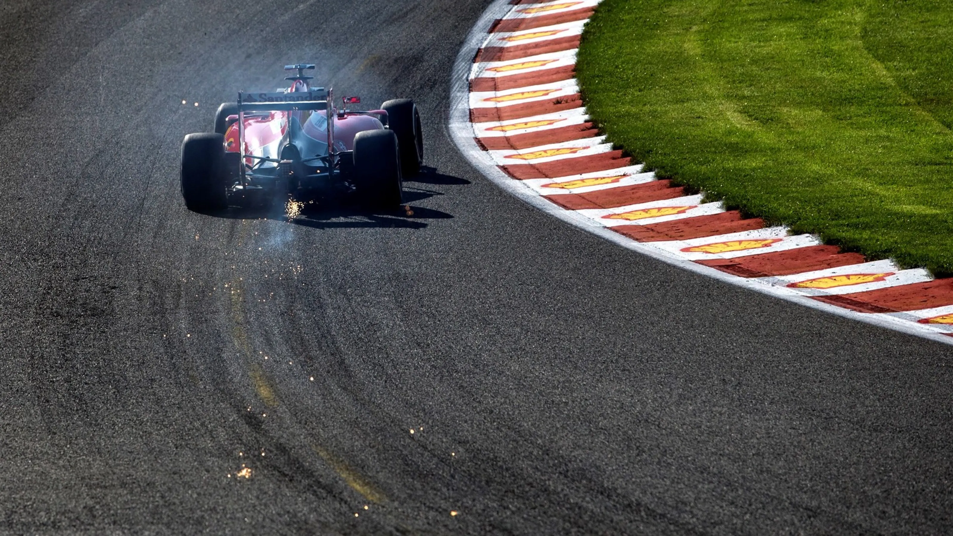 Sebastian Vettel (GER) Ferrari SF15-T at Formula One World Championship, Rd11, Belgian Grand Prix,