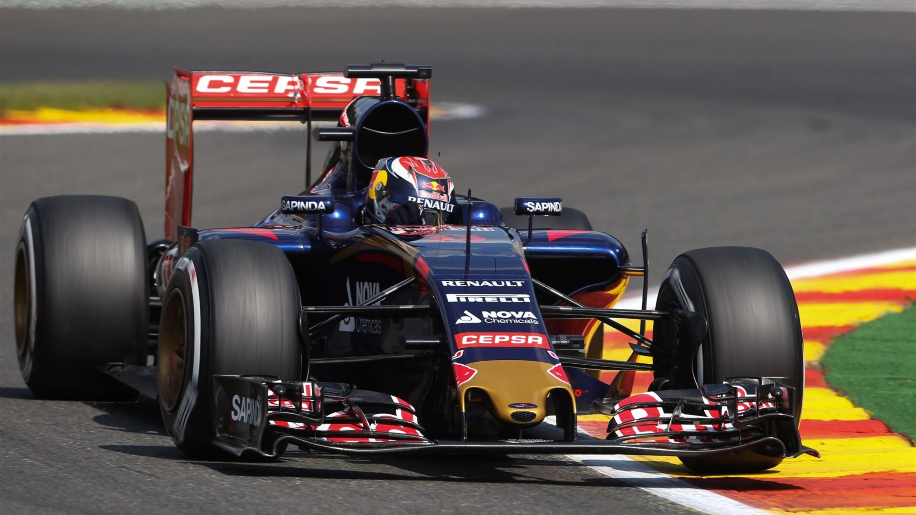 Max Verstappen (NDL) Scuderia Toro Rosso STR10 at Formula One World Championship, Rd11, Belgian