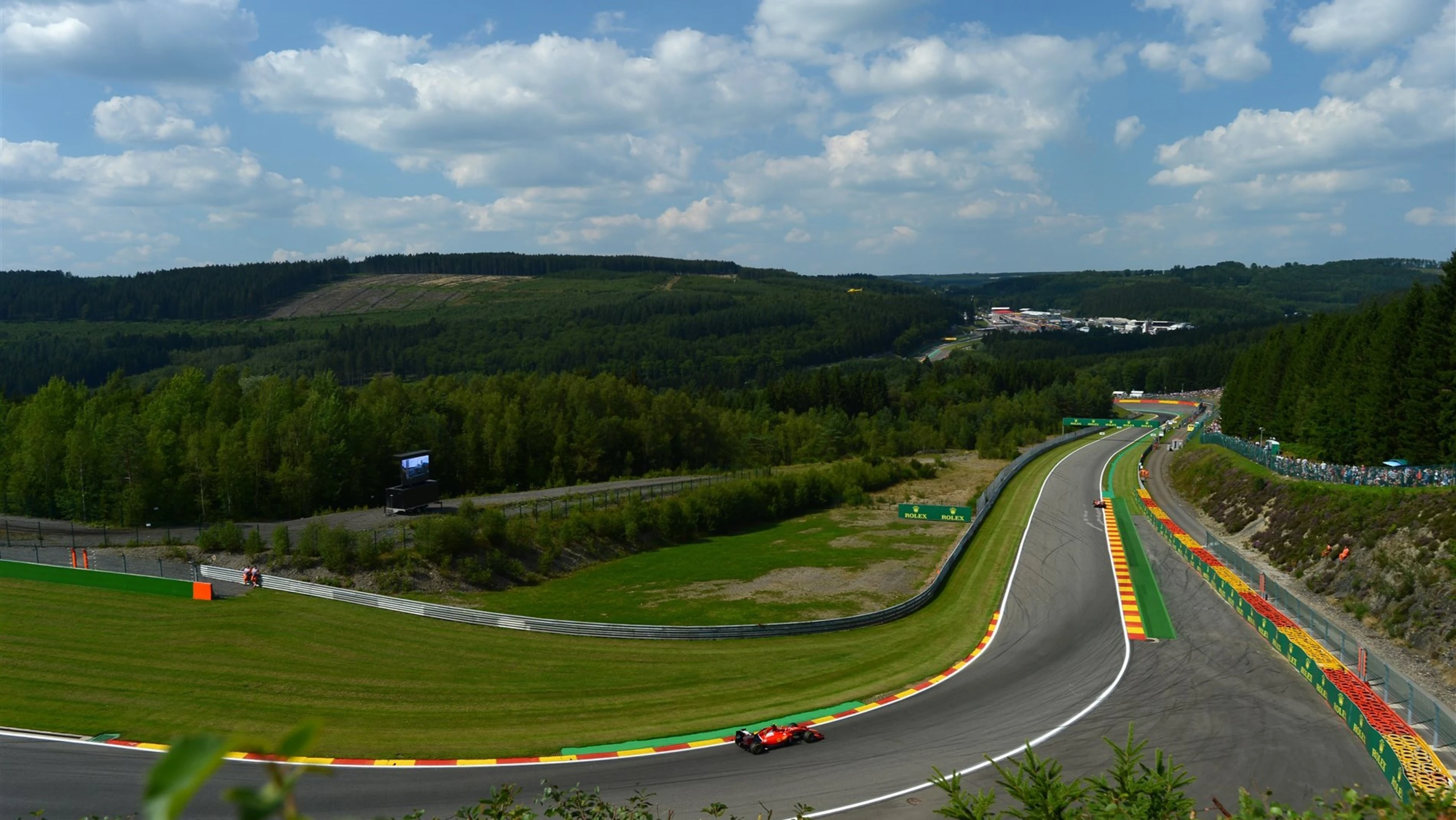 Kimi Raikkonen (FIN) Ferrari SF15-T at Formula One World Championship, Rd11, Belgian Grand Prix,
