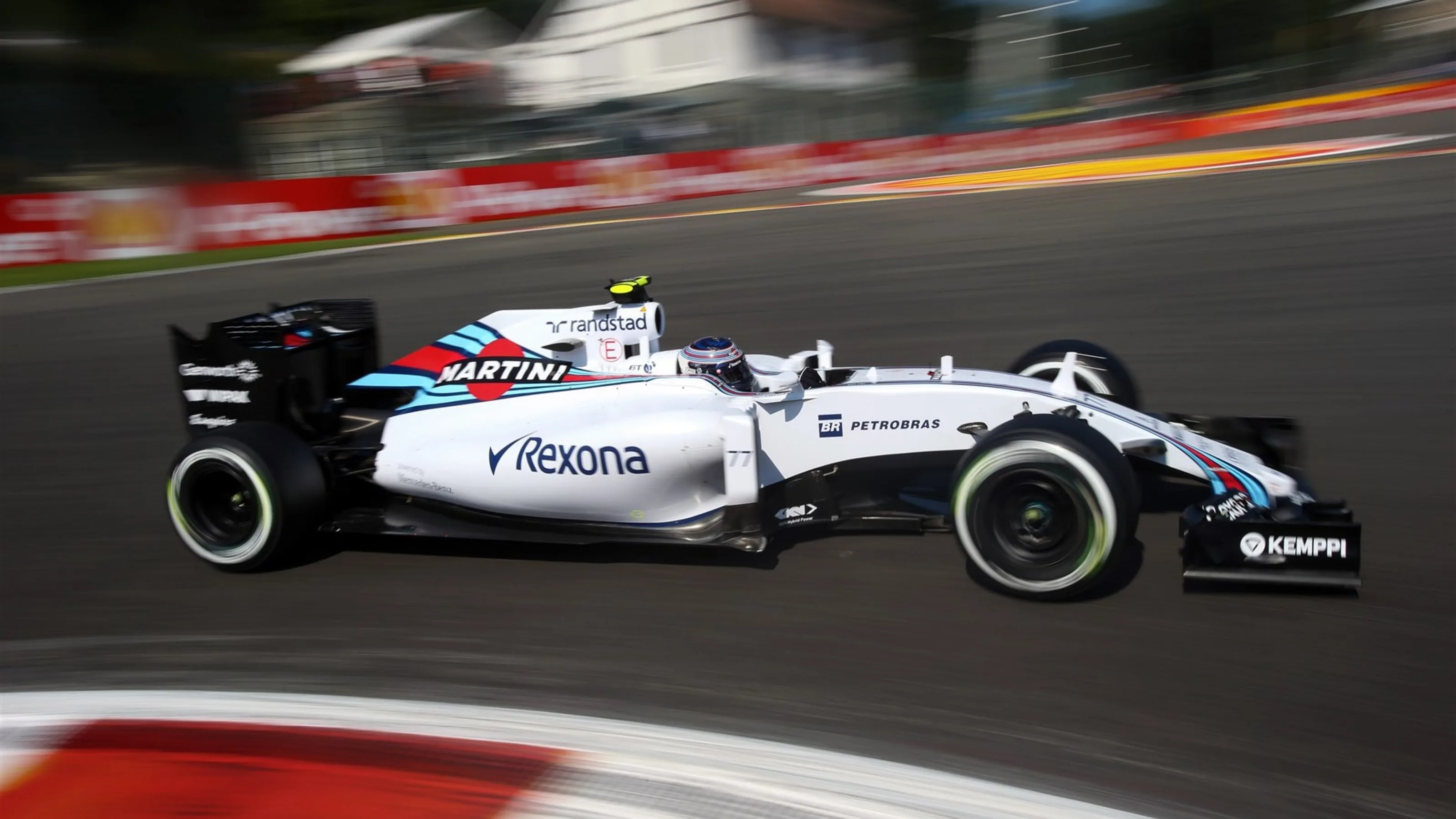 Valtteri Bottas (FIN) Williams FW37 at Formula One World Championship, Rd11, Belgian Grand Prix,