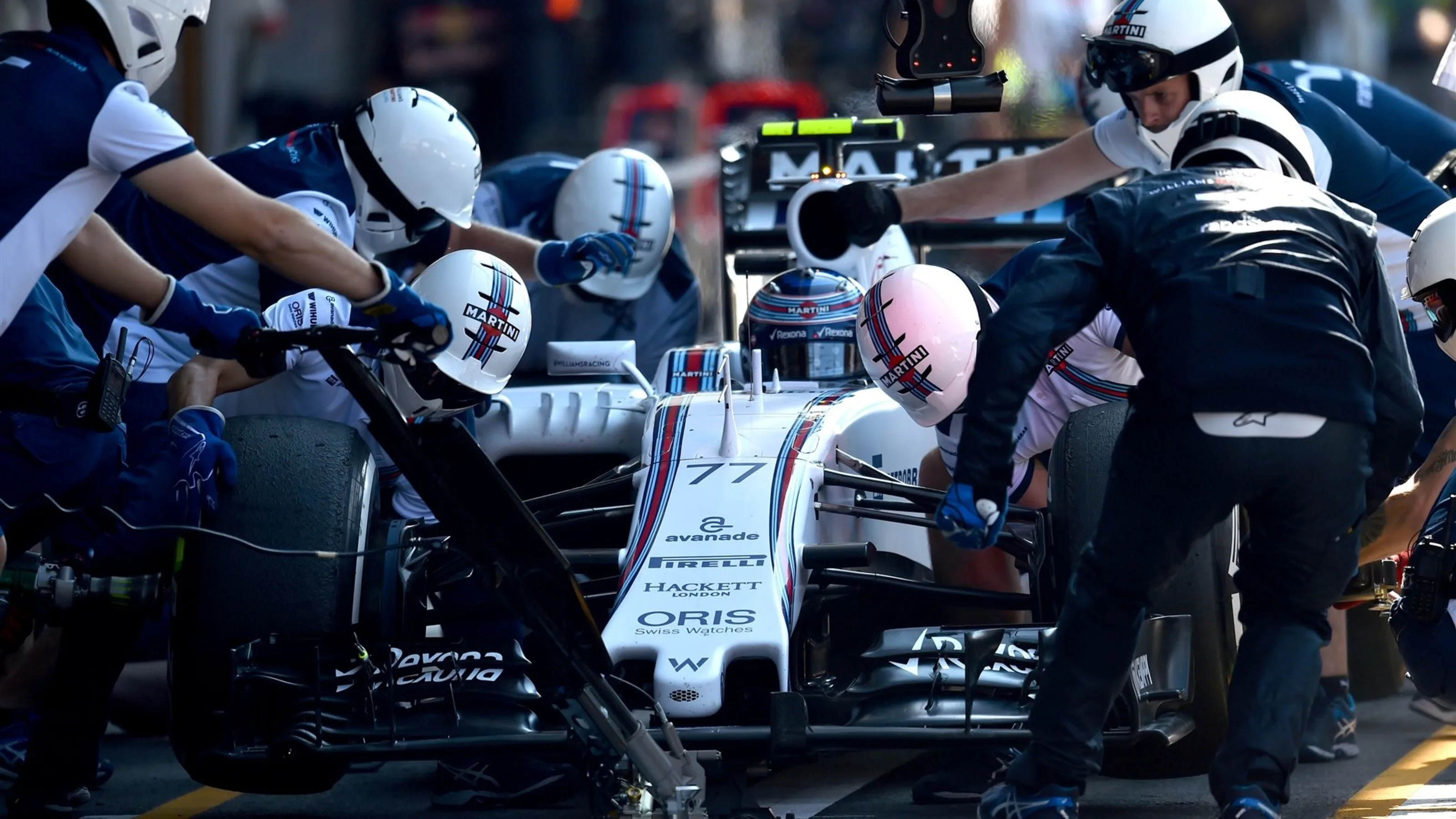 Valtteri Bottas (FIN) Williams FW37 at Formula One World Championship, Rd11, Belgian Grand Prix,