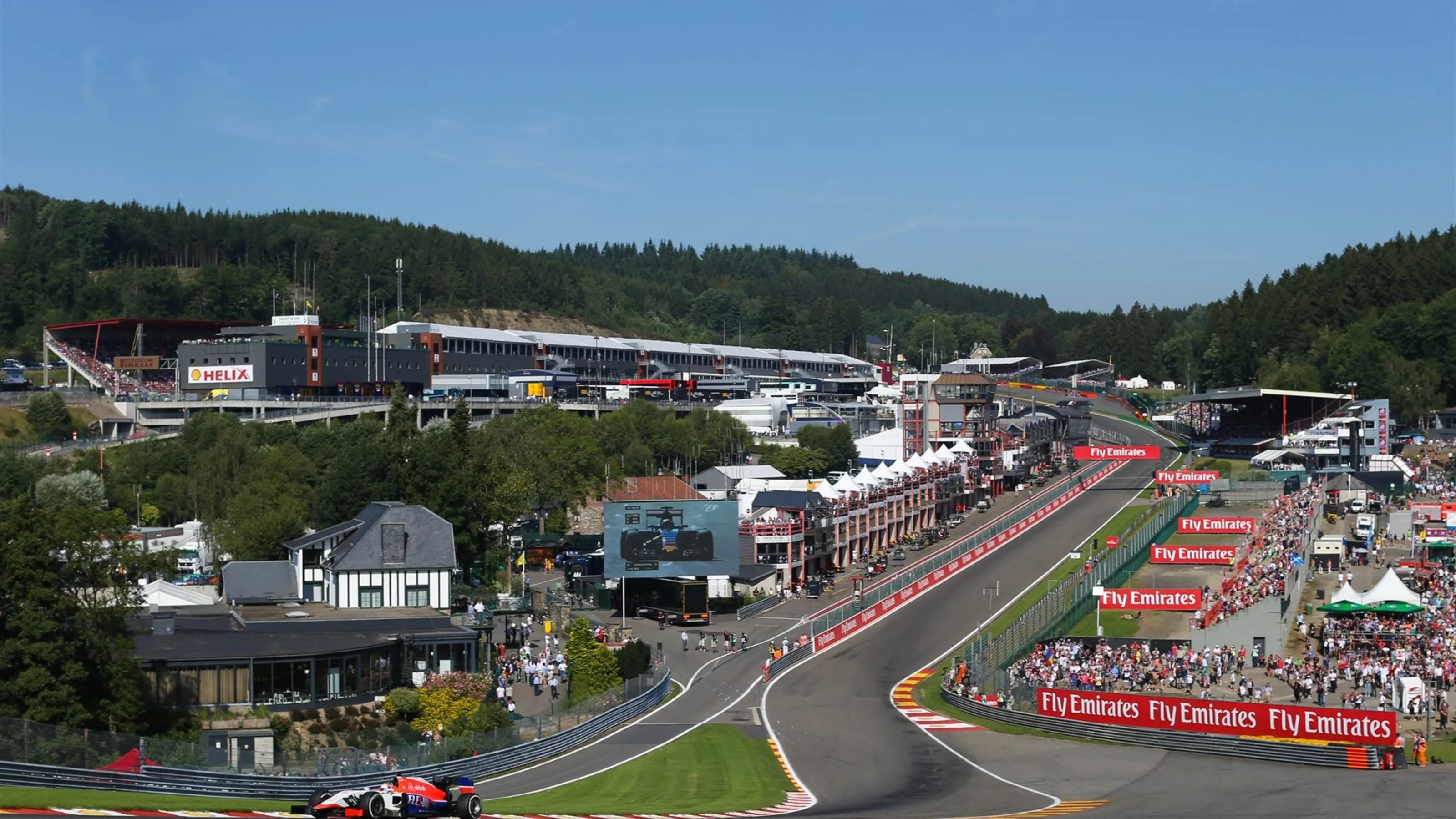 Will Stevens (GBR) Manor GP at Formula One World Championship, Rd11, Belgian Grand Prix,
