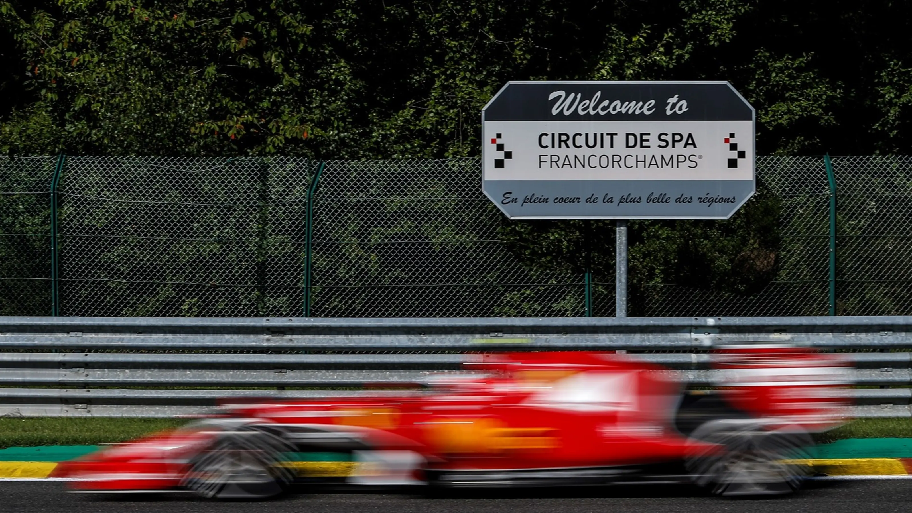 Kimi Raikkonen (FIN) Ferrari SF15-T at Formula One World Championship, Rd11, Belgian Grand Prix,