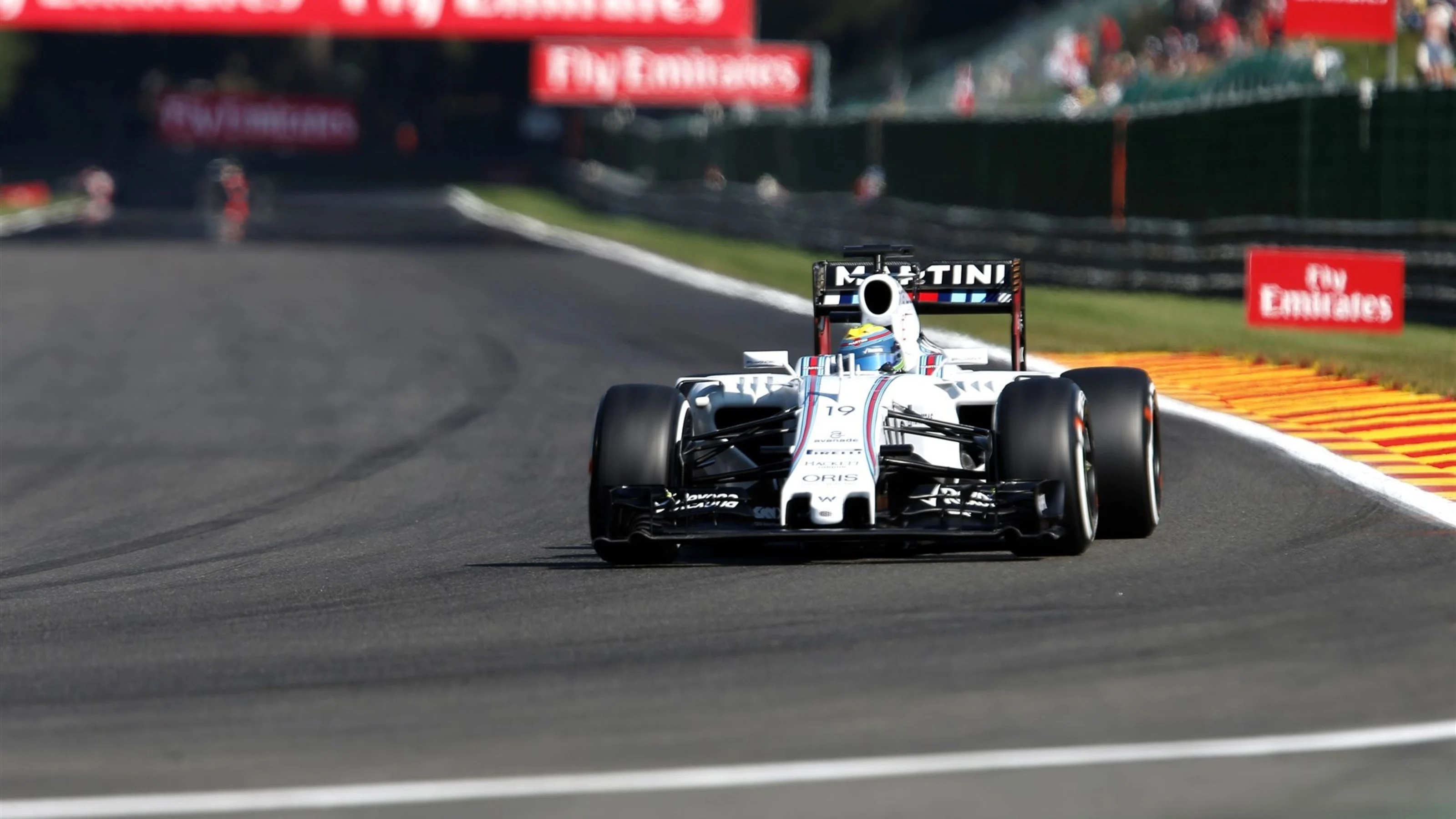 Felipe Massa (BRA) Williams FW37 at Formula One World Championship, Rd11, Belgian Grand Prix,