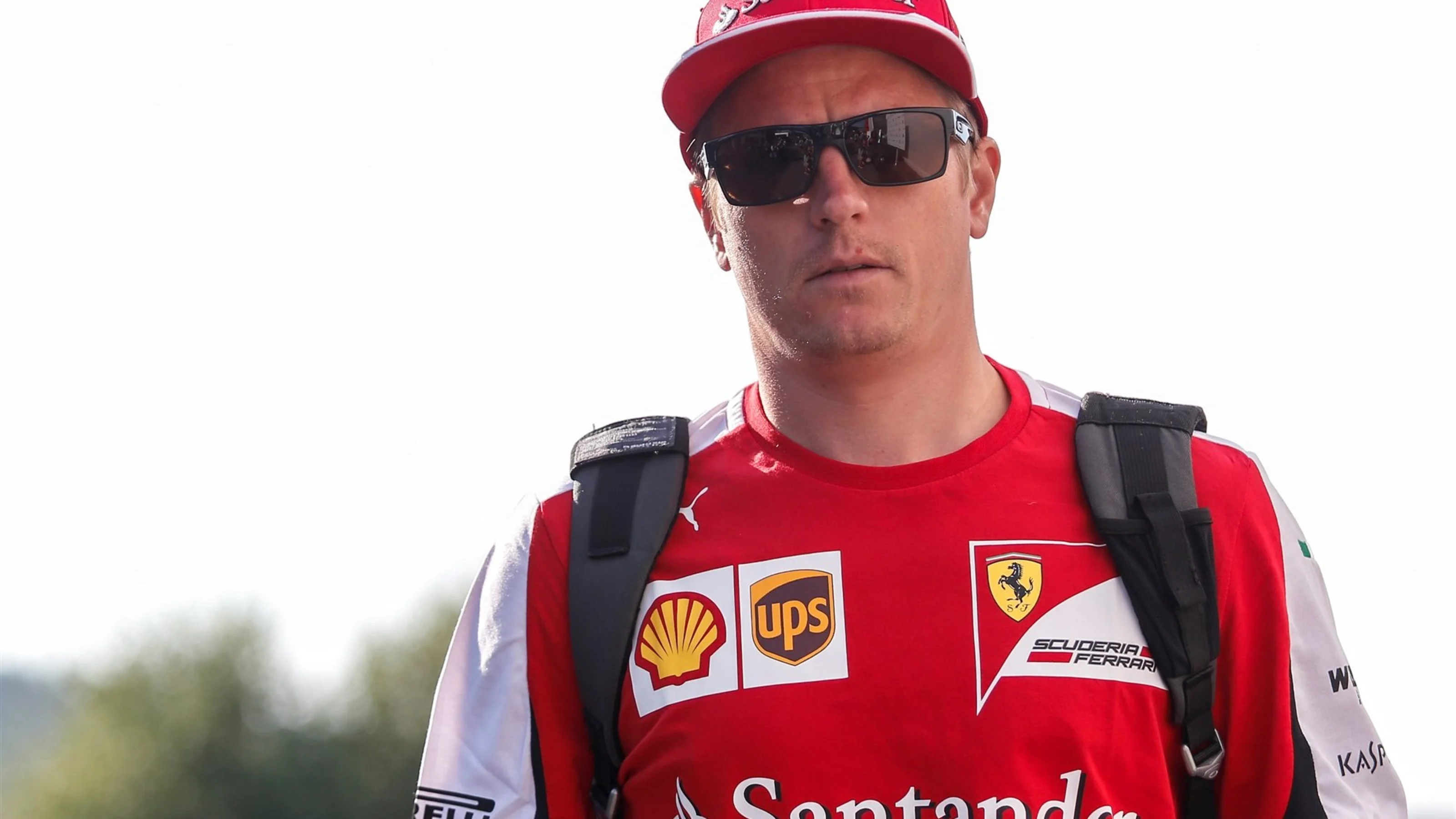 Kimi Raikkonen (FIN) Ferrari at Formula One World Championship, Rd11, Belgian Grand Prix,