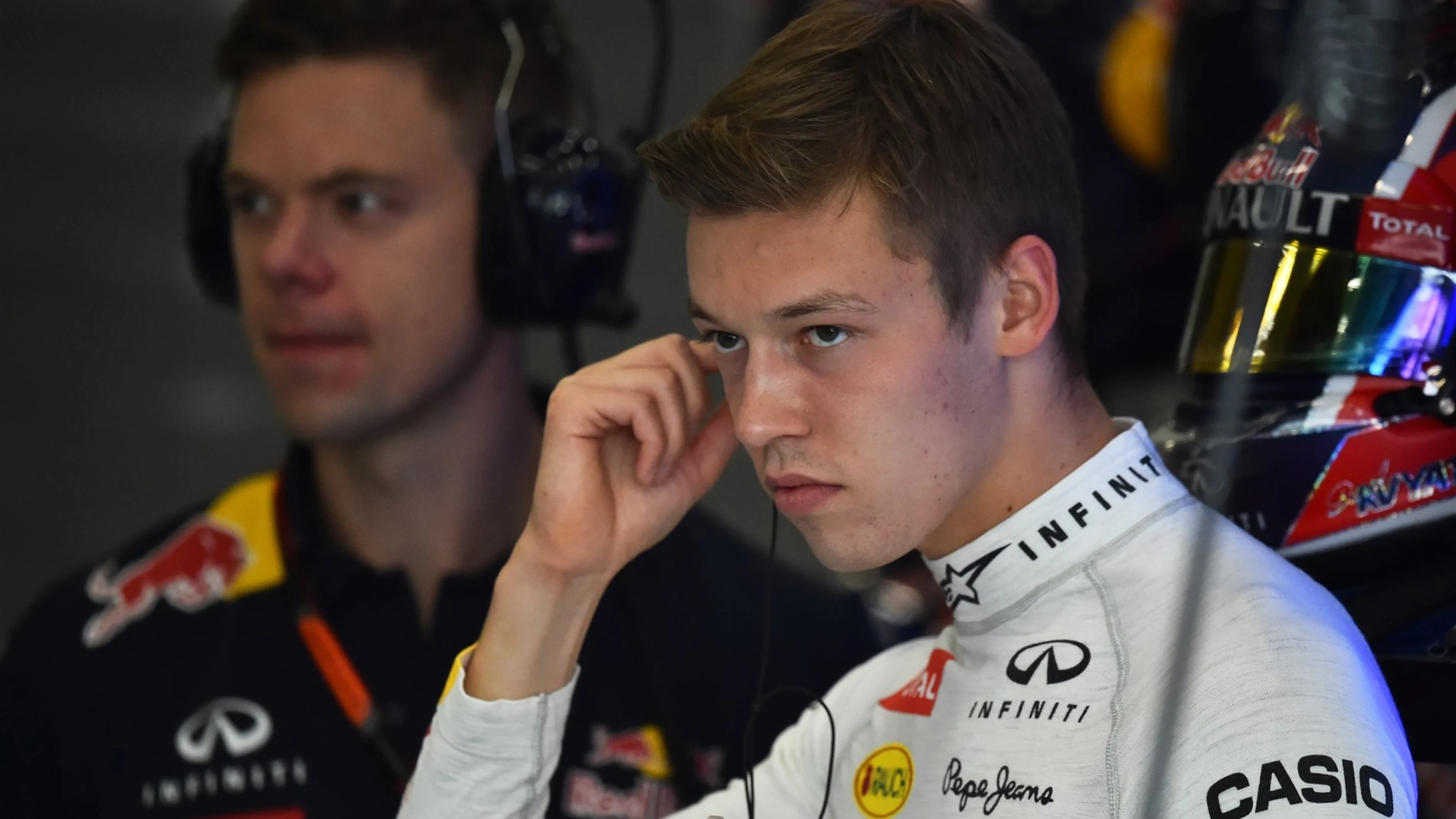 Daniil Kyvat (RUS) Red Bull Racing at Formula One World Championship, Rd11, Belgian Grand Prix,