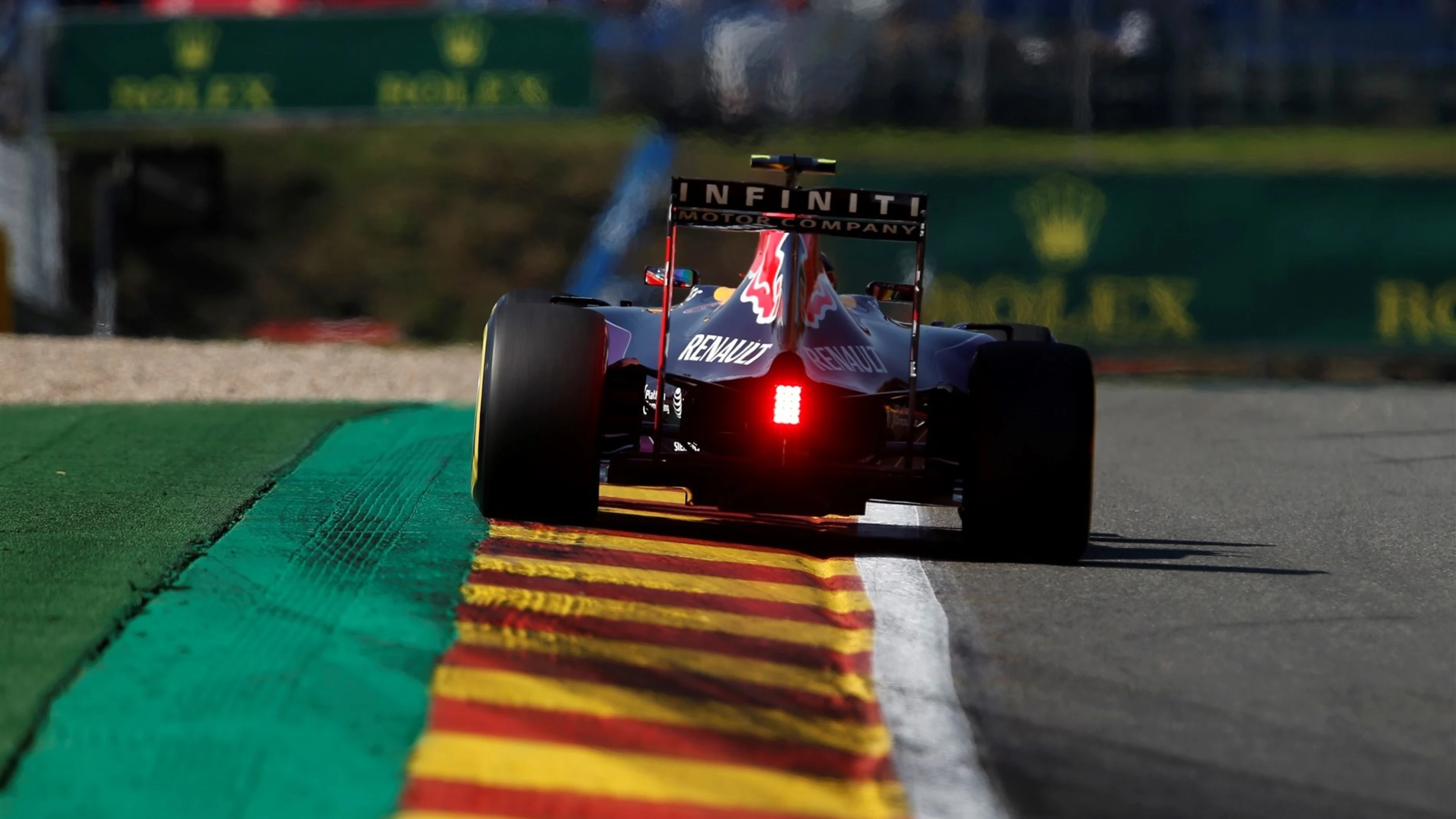 Daniil Kvyat (RUS) Red Bull Racing RB11 at Formula One World Championship, Rd11, Belgian Grand