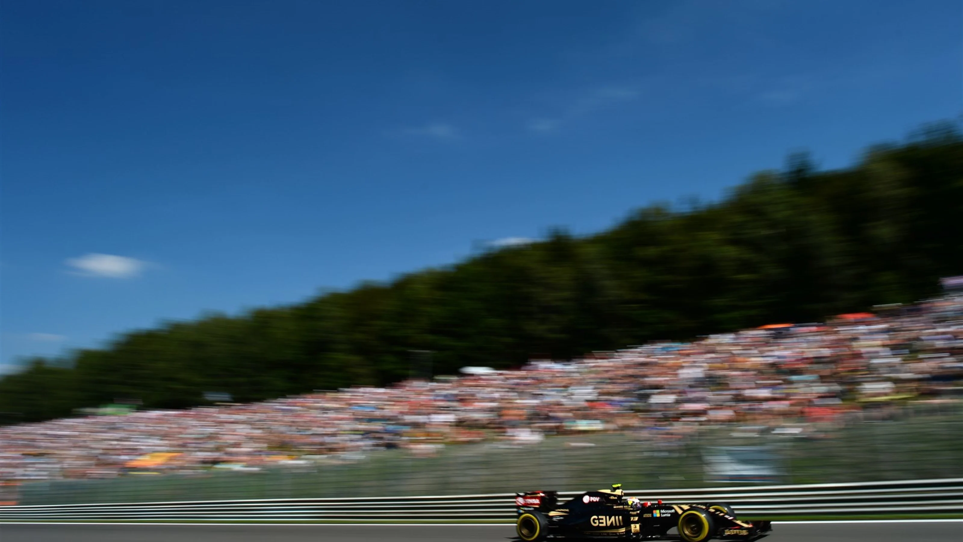 Pasquale Lattuneddu (ITA) of the FOM at Formula One World Championship, Rd11, Belgian Grand Prix,