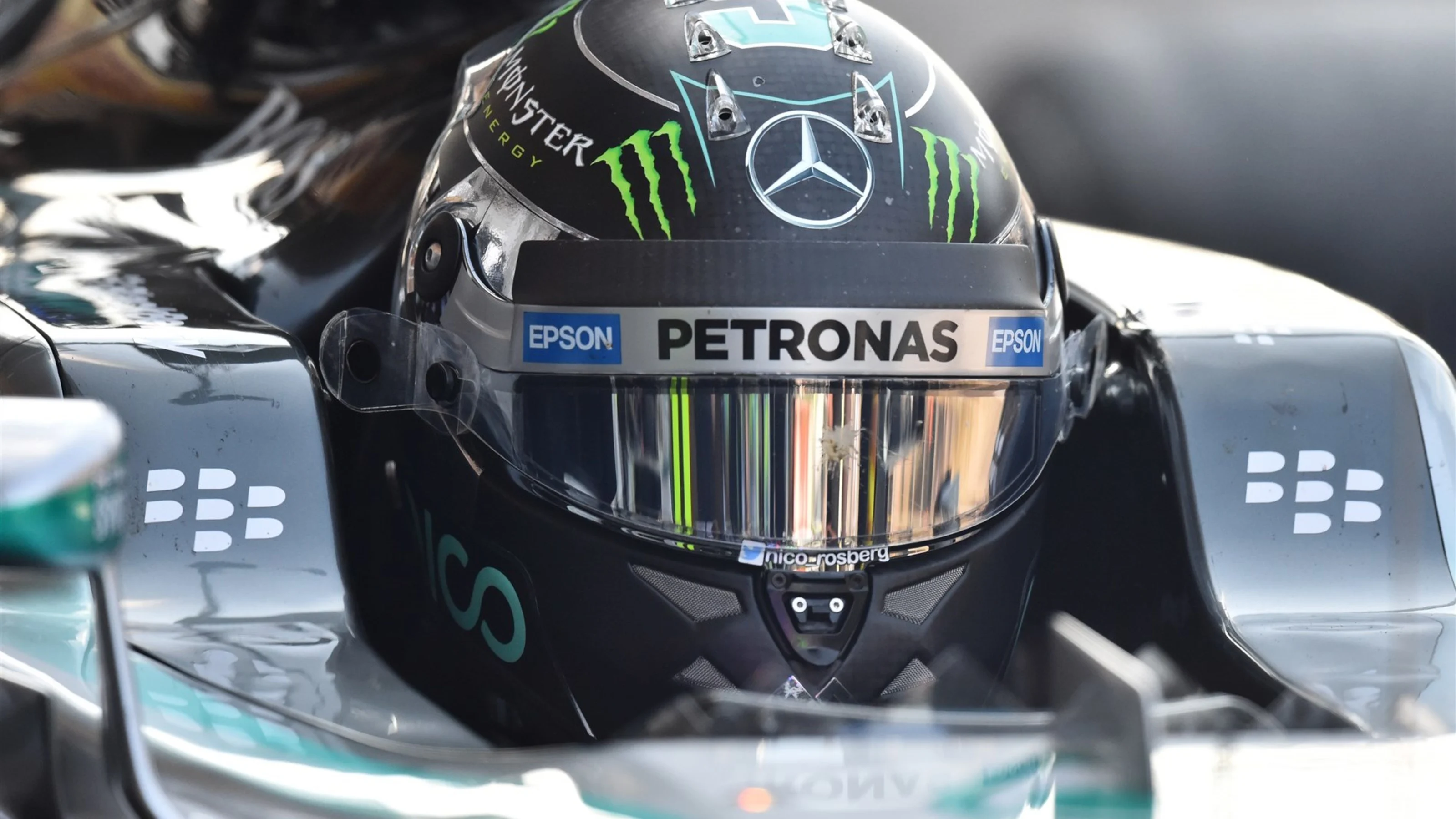 Nico Rosberg (GER) Mercedes AMG F1 W06 at Formula One World Championship, Rd11, Belgian Grand Prix,