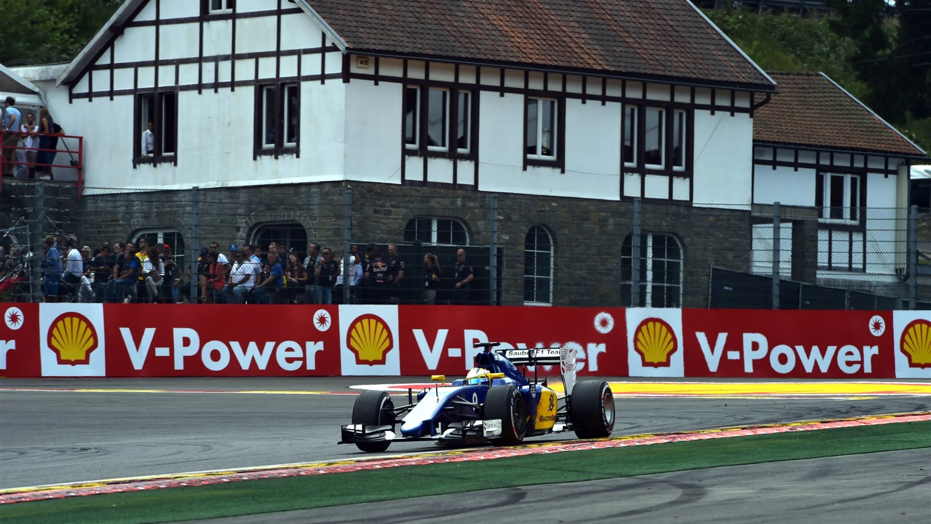 Marcus Ericsson (SWE) Sauber C34 at Formula One World Championship, Rd11, Belgian Grand Prix, Race,