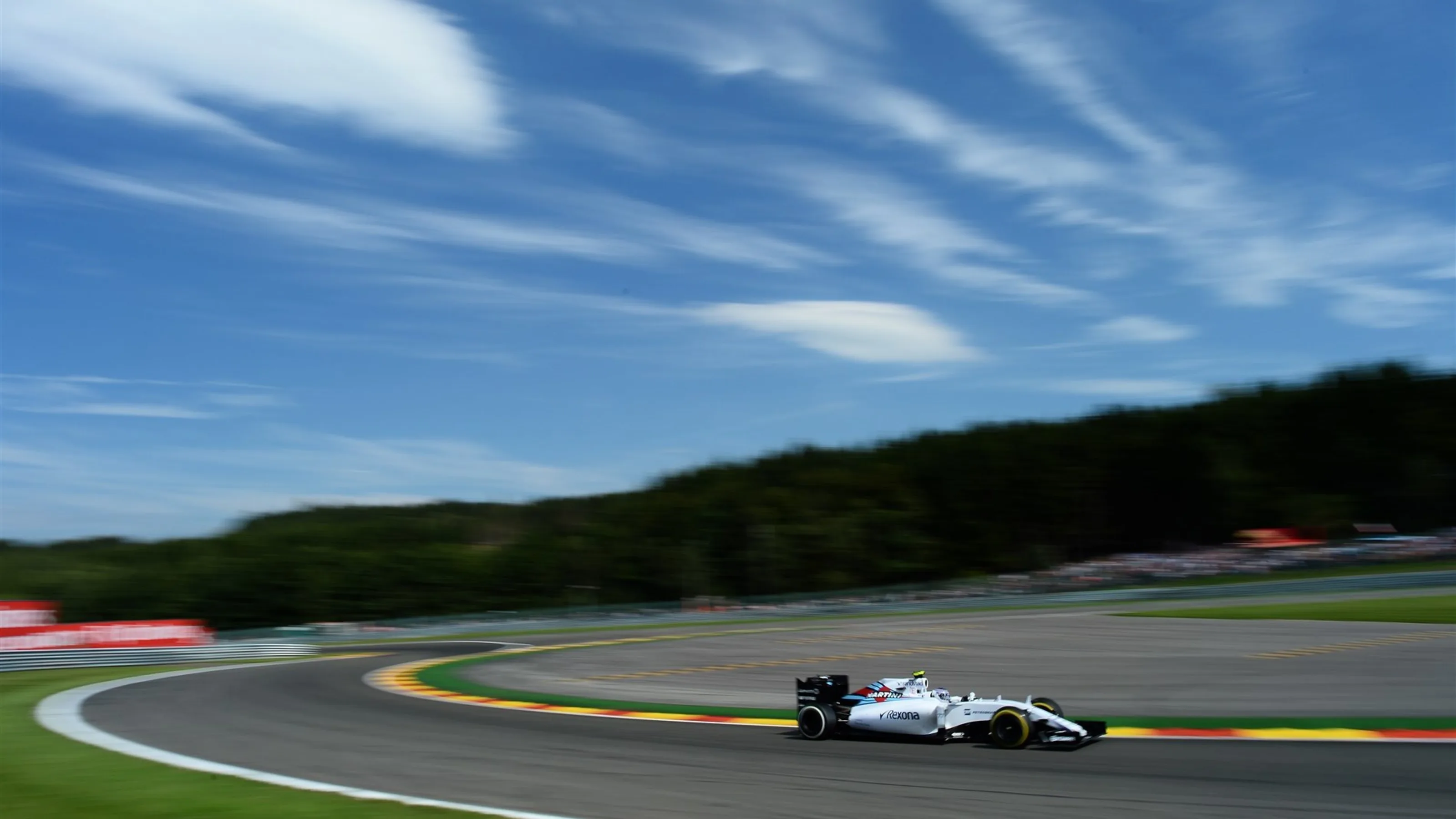 Valtteri Bottas (FIN) Williams FW37 at Formula One World Championship, Rd11, Belgian Grand Prix,