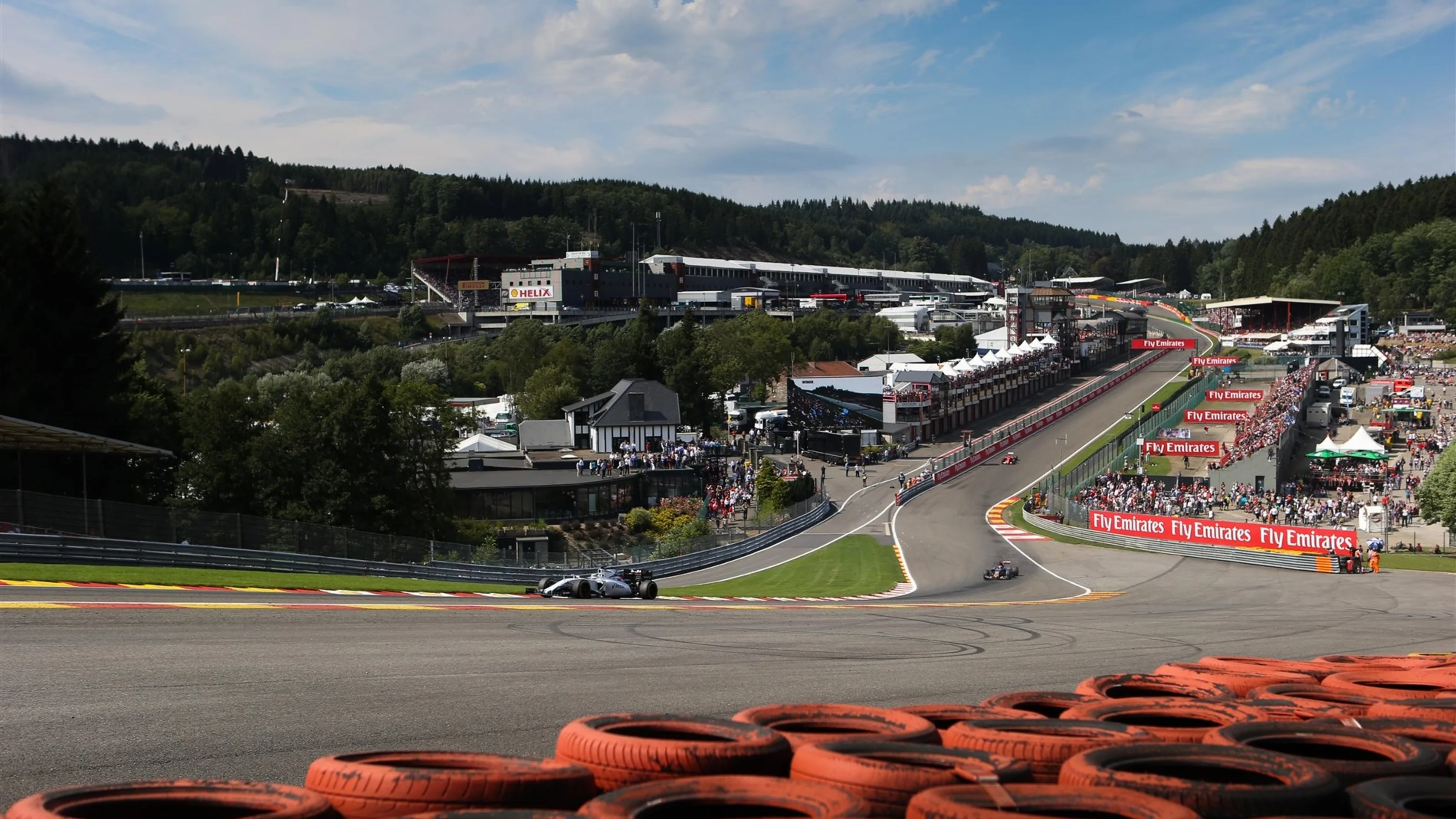 Felipe Massa (BRA) Williams FW37 at Formula One World Championship, Rd11, Belgian Grand Prix, Race,