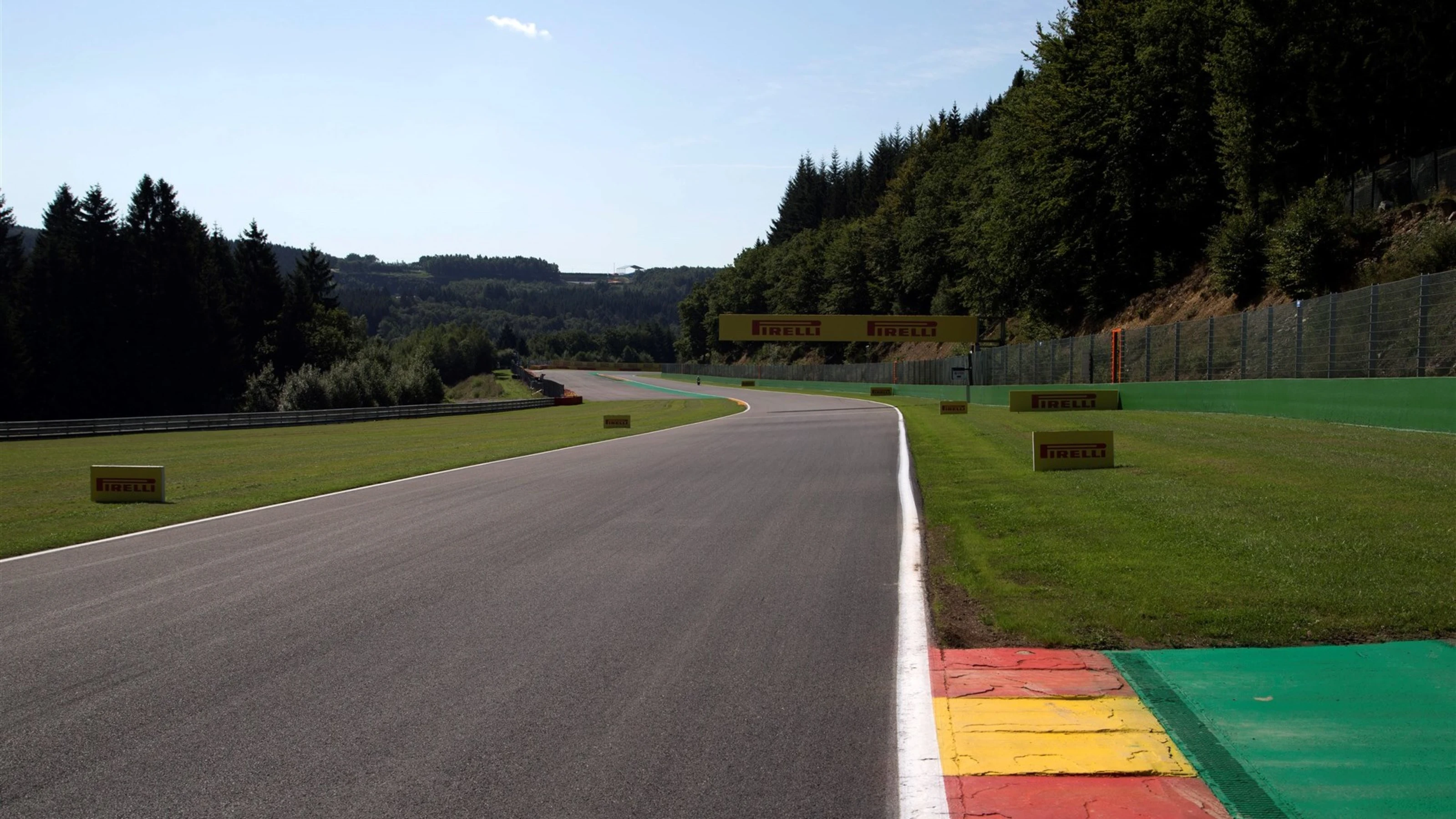 Track view at Formula One World Championship, Rd11, Belgian Grand Prix, Preparations, Spa
