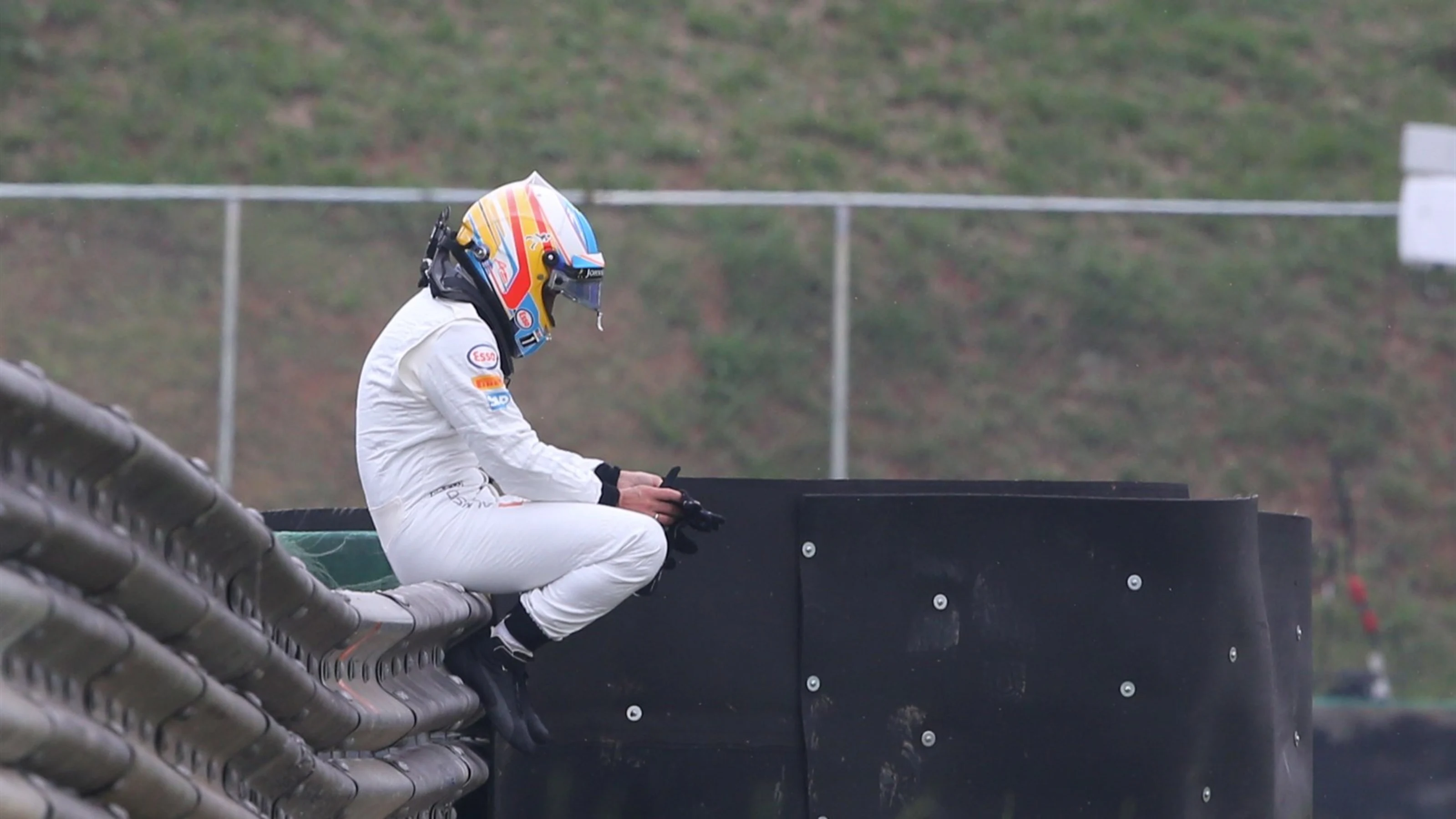 Fernando Alonso (ESP) McLaren MP4-30 in Second practice session at Formula One World Championship,