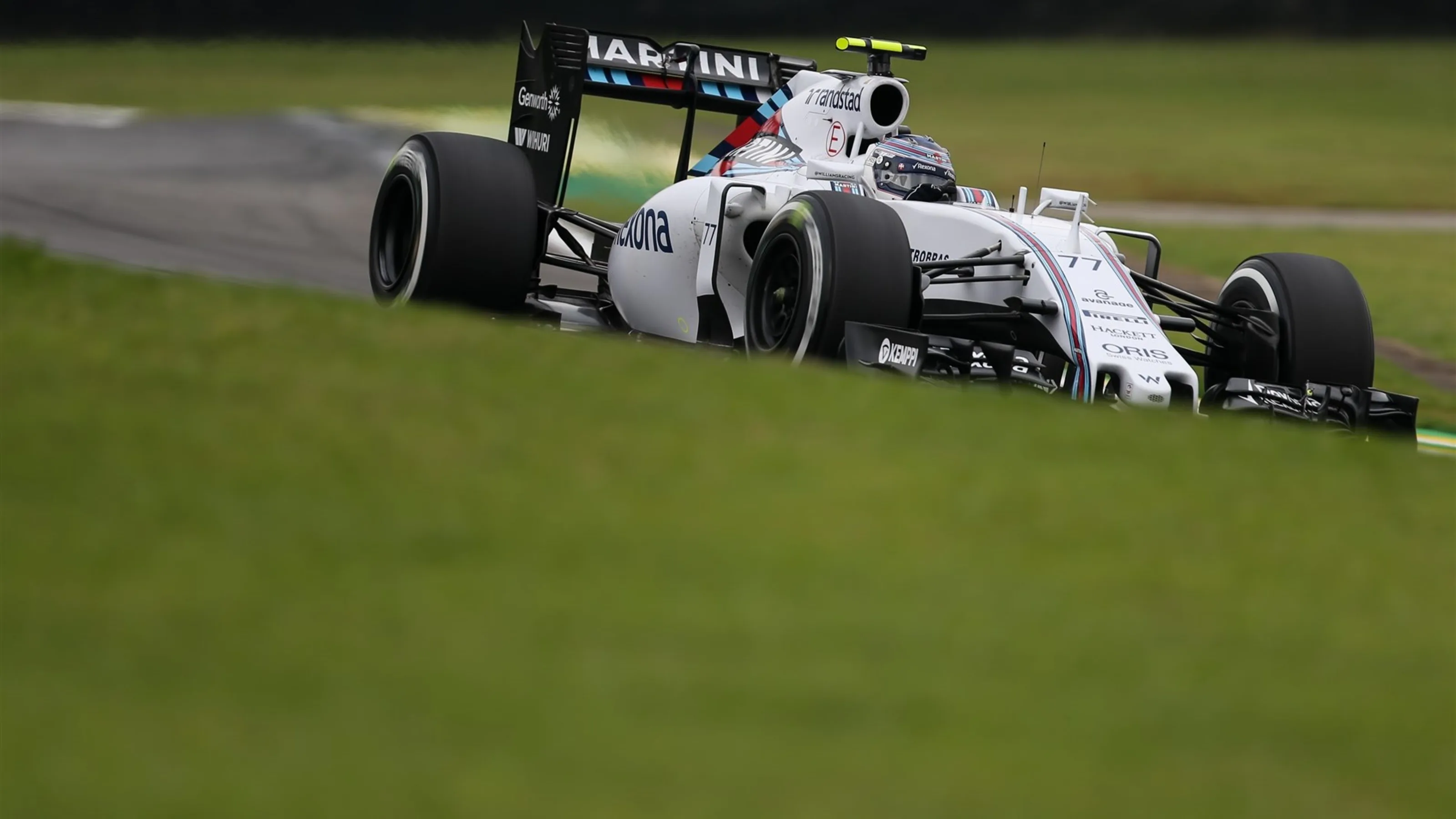 Valtteri Bottas (FIN) Williams FW37 at Formula One World Championship, Rd18, Brazilian Grand Prix,