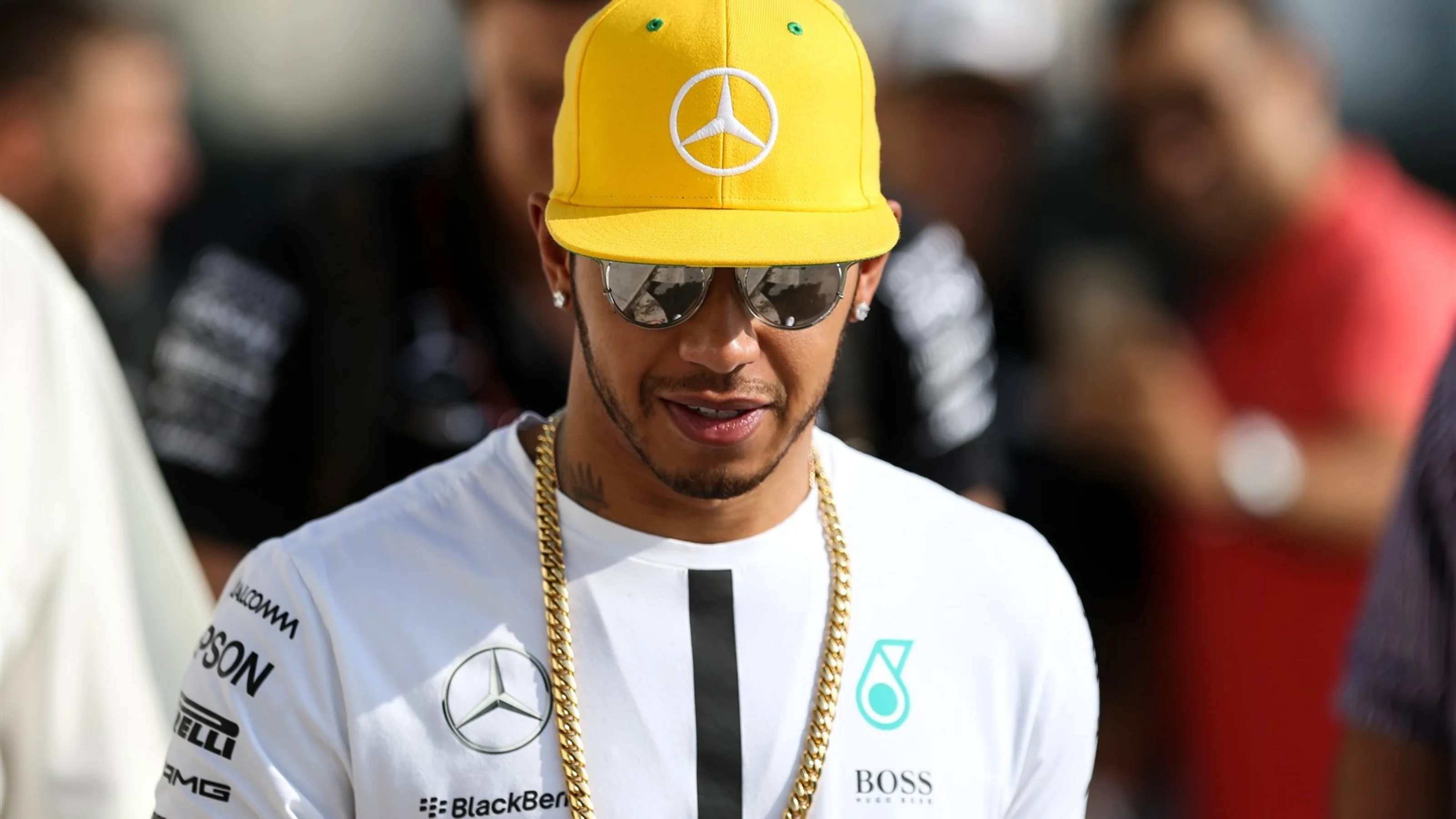 Lewis Hamilton (GBR) Mercedes AMG F1 at Formula One World Championship, Rd18, Brazilian Grand Prix,