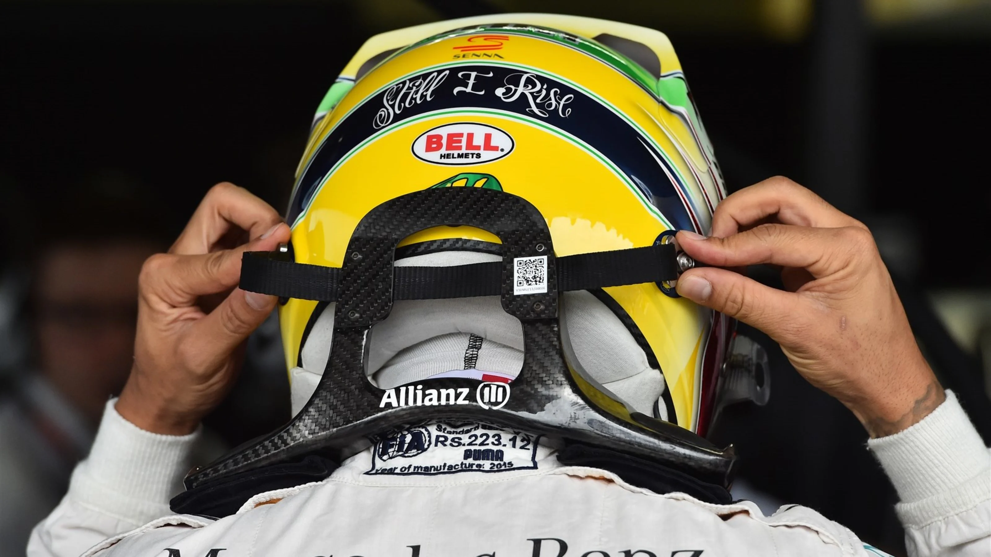 Lewis Hamilton (GBR) Mercedes AMG F1 at Formula One World Championship, Rd18, Brazilian Grand Prix,