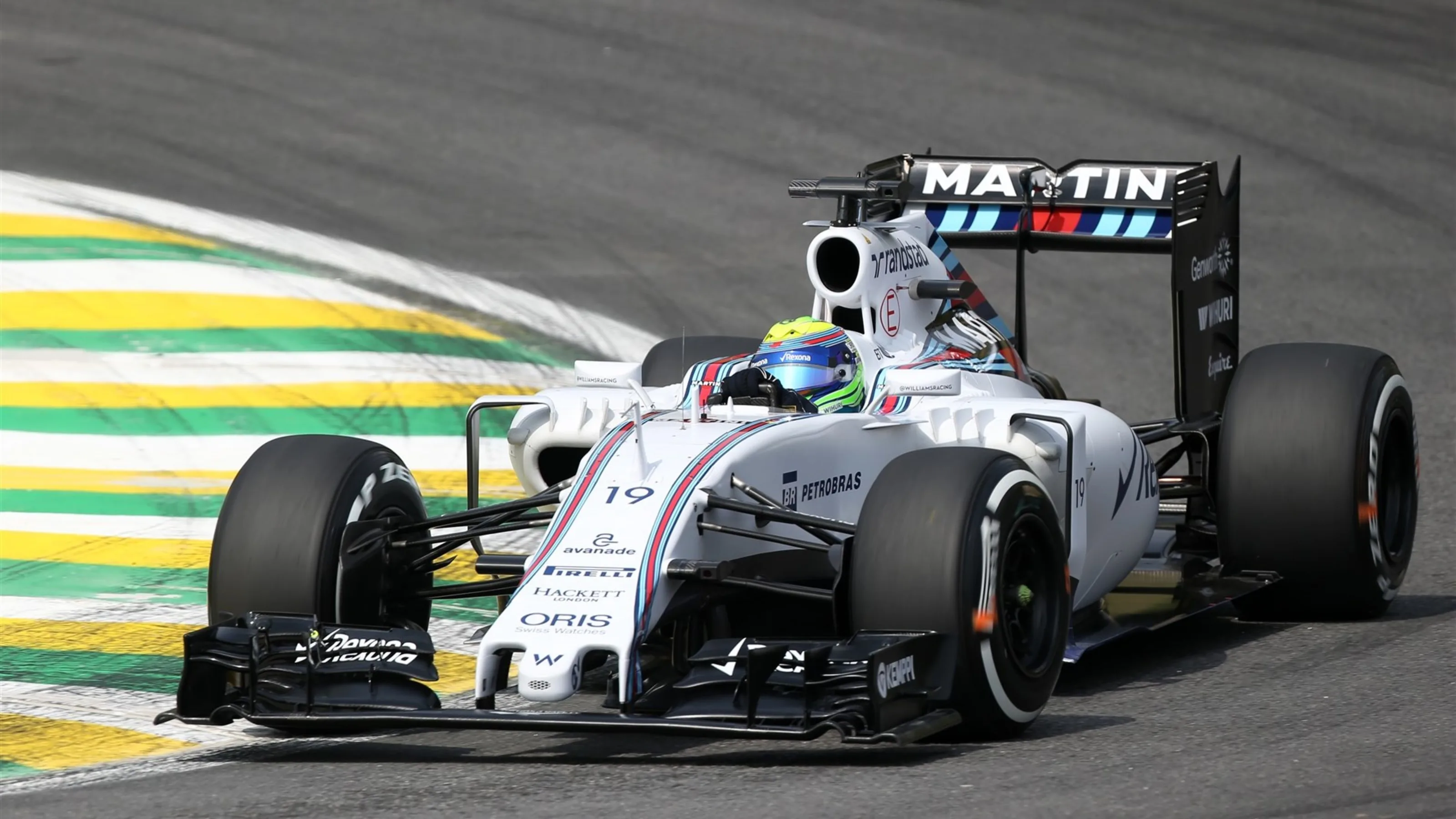 Felipe Massa (BRA) Williams FW37 at Formula One World Championship, Rd18, Brazilian Grand Prix,