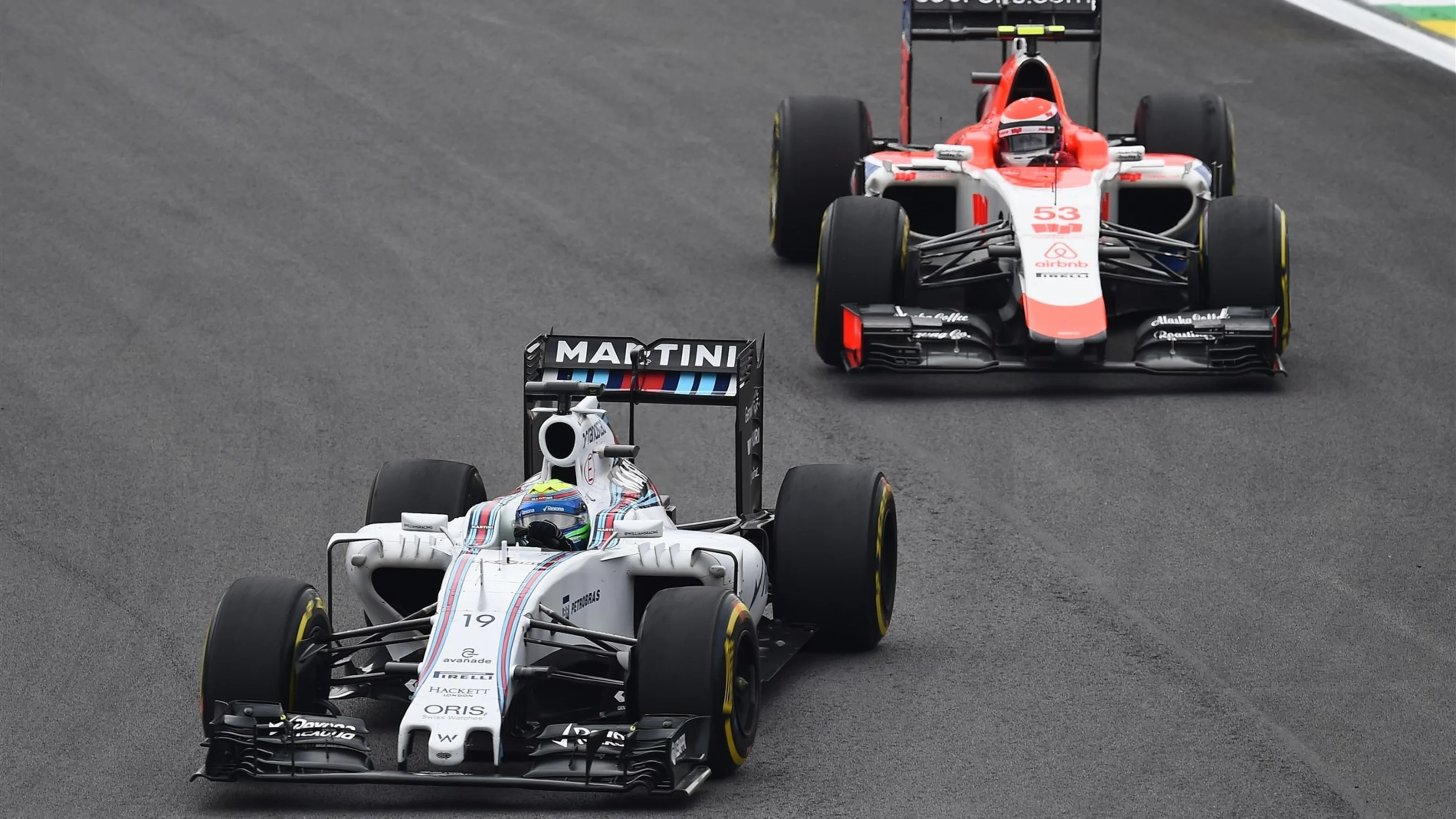 Felipe Massa (BRA) Williams FW37 at Formula One World Championship, Rd18, Brazilian Grand Prix,