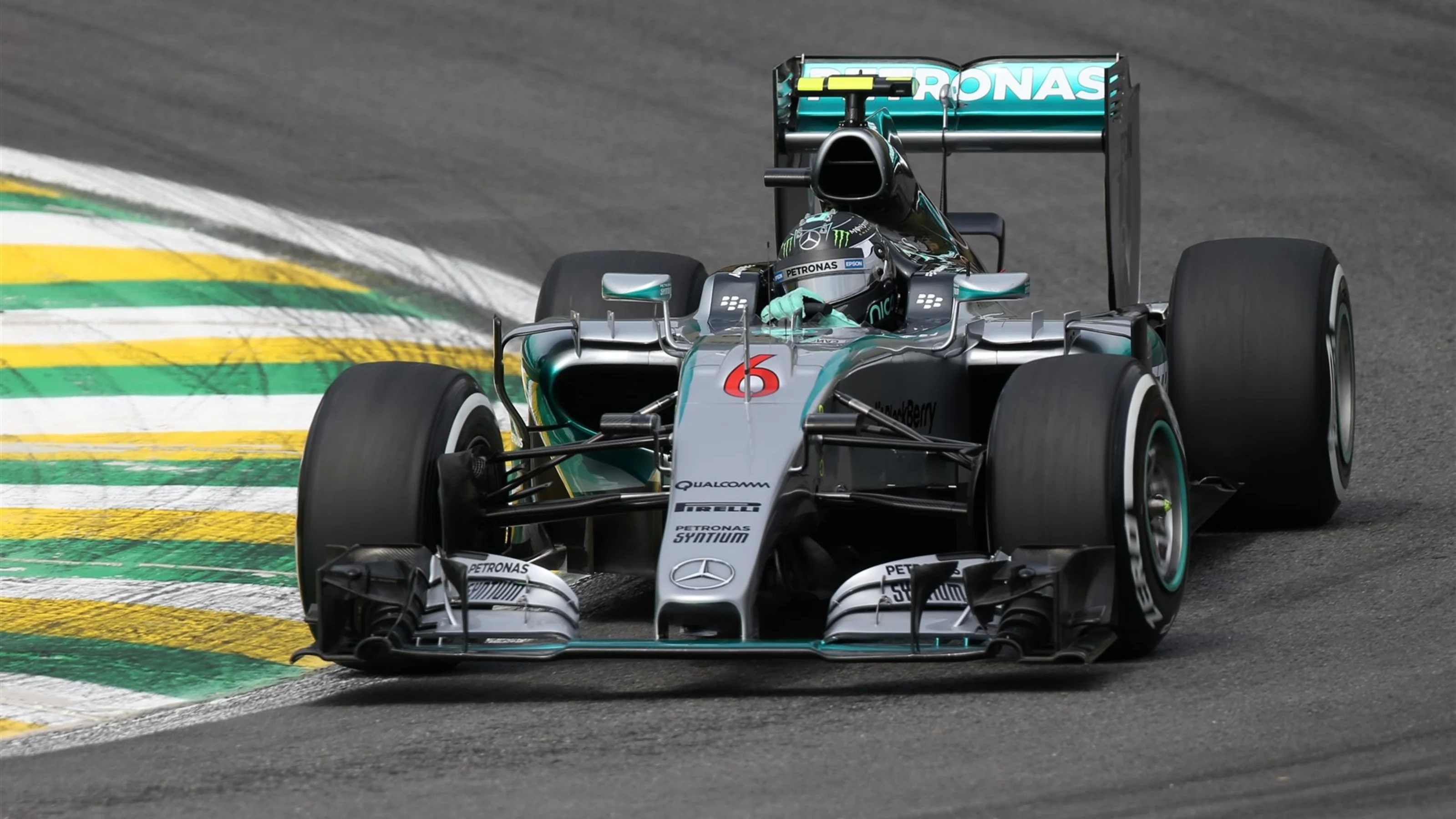 Nico Rosberg (GER) Mercedes AMG F1 W06 at Formula One World Championship, Rd18, Brazilian Grand