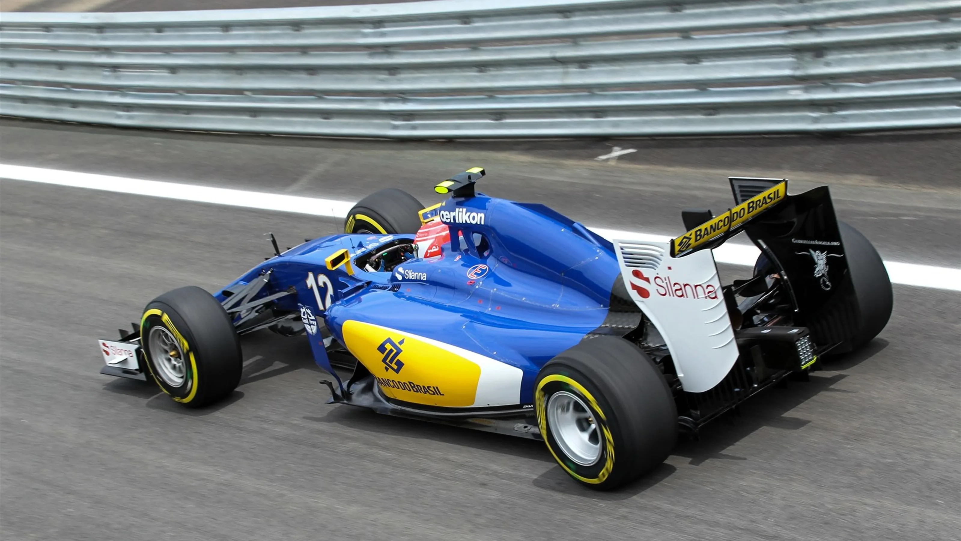Felipe Nasr (BRA) Sauber C34 at Formula One World Championship, Rd18, Brazilian Grand Prix,