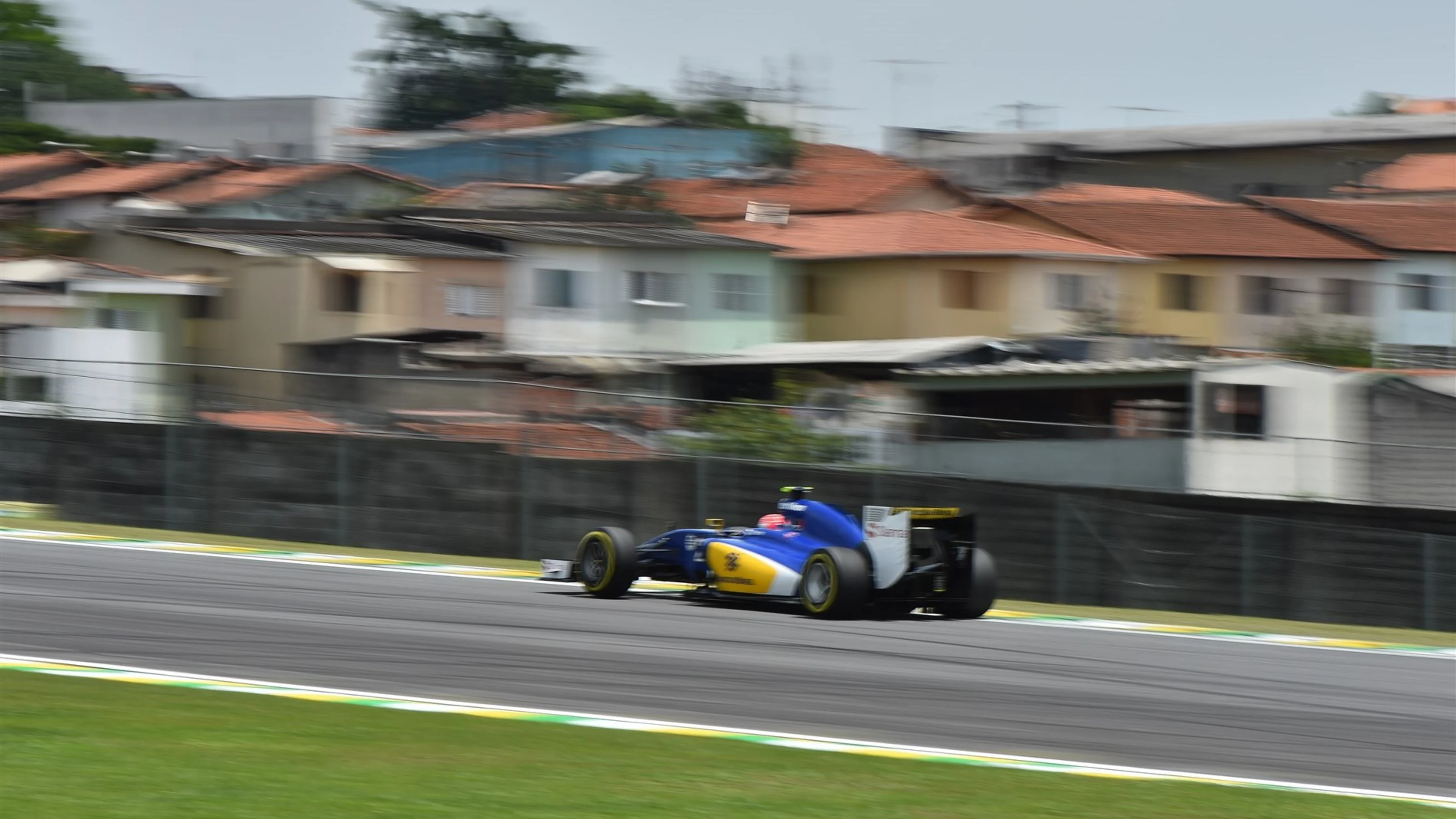 Felipe Nasr (BRA) Sauber C34 at Formula One World Championship, Rd18, Brazilian Grand Prix,