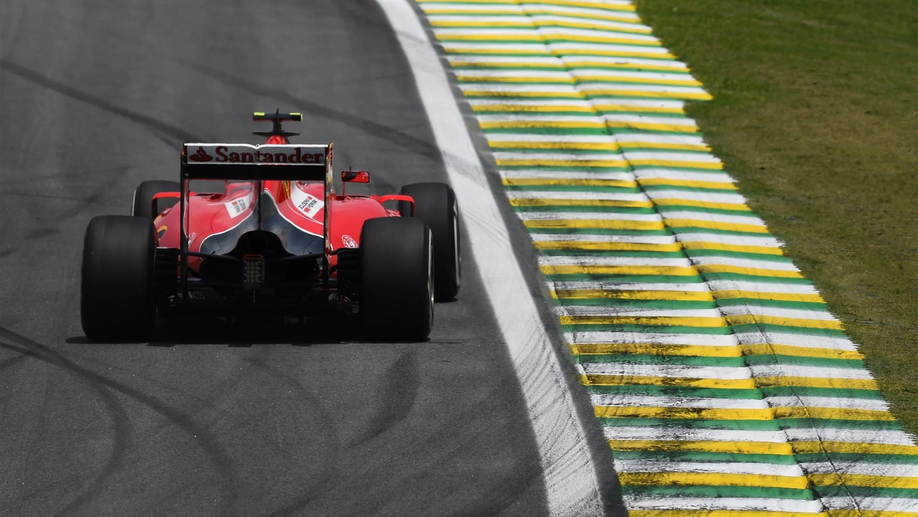 Kimi Raikkonen (FIN) Ferrari SF15-T at Formula One World Championship, Rd18, Brazilian Grand Prix,