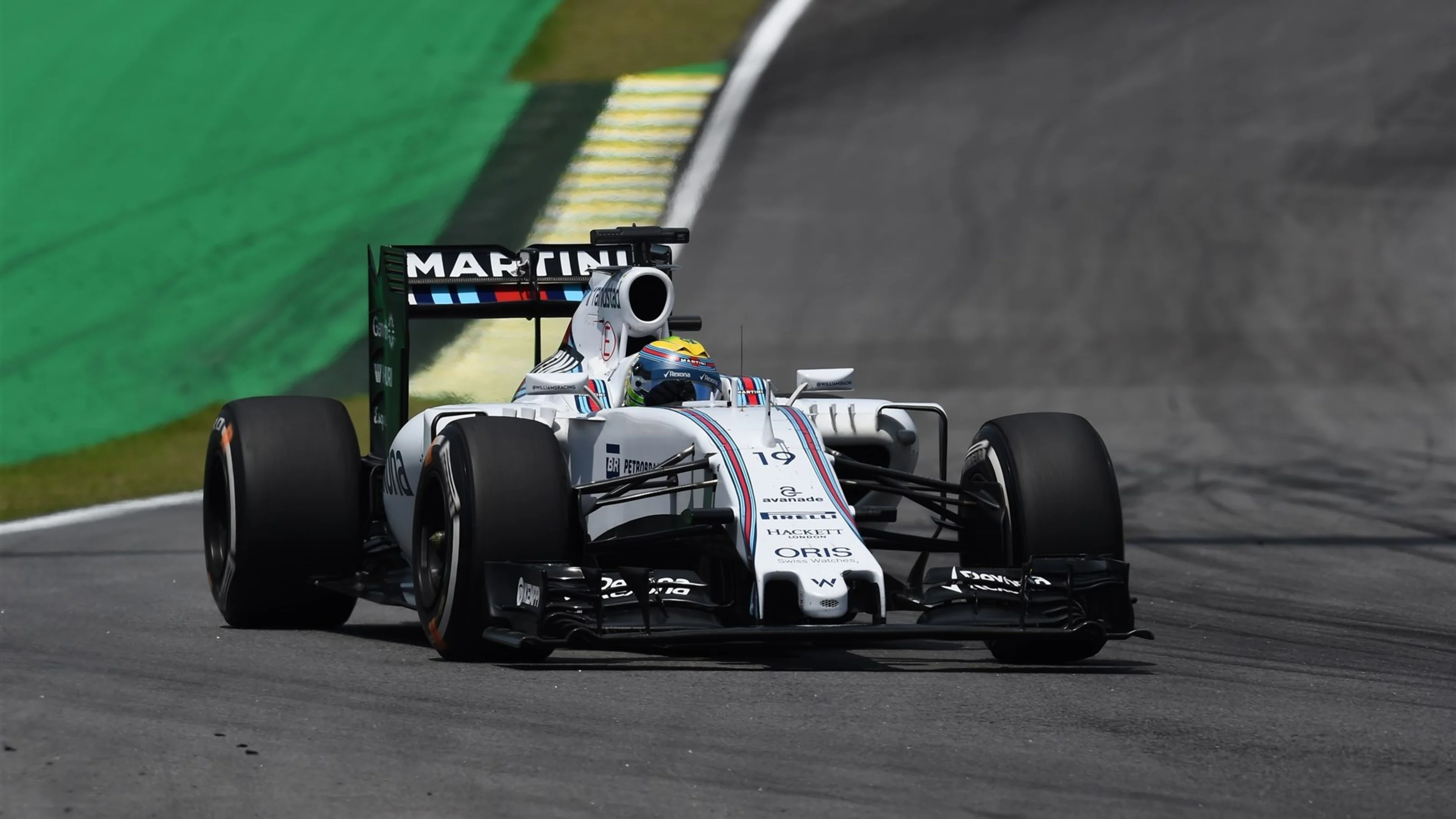 Felipe Massa (BRA) Williams FW37 at Formula One World Championship, Rd18, Brazilian Grand Prix,