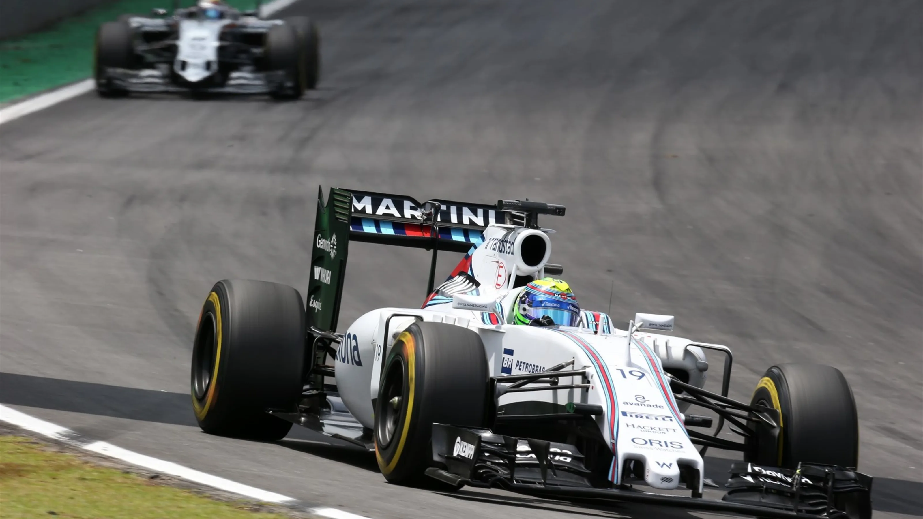 Felipe Massa (BRA) Williams FW37 at Formula One World Championship, Rd18, Brazilian Grand Prix,
