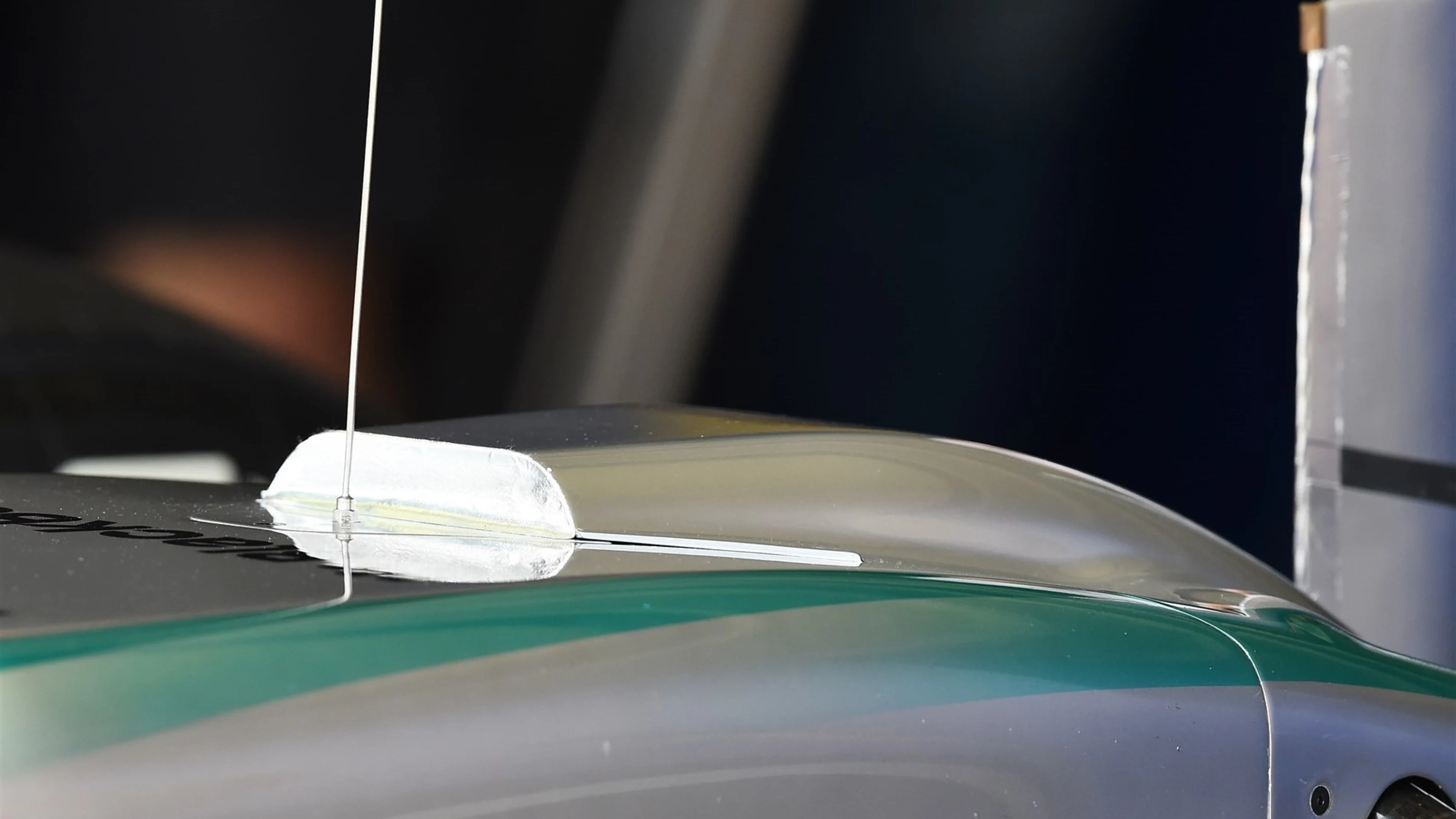 Mercedes AMG F1 W06 nose detail at Formula One World Championship, Rd18, Brazilian Grand Prix,