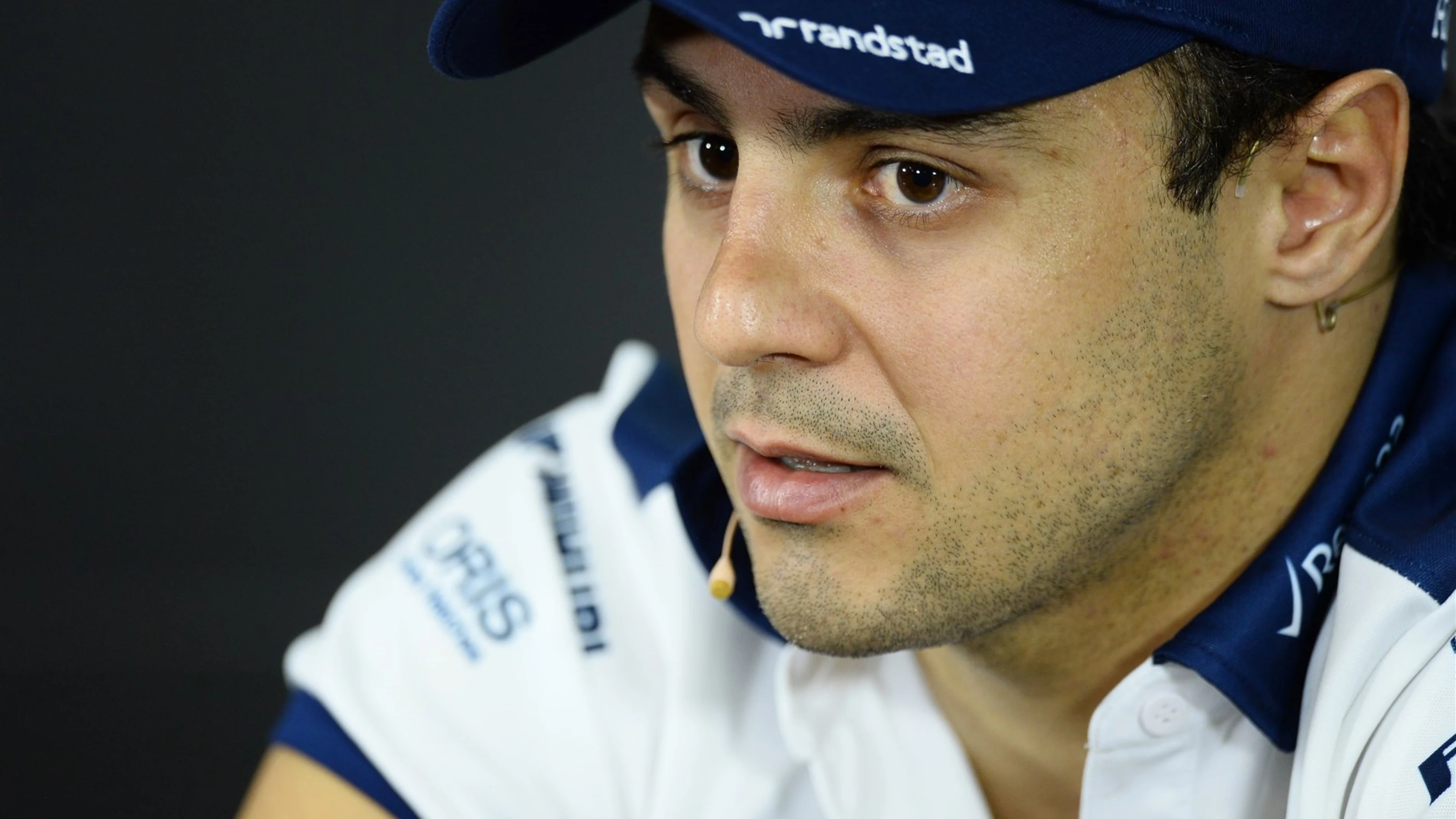 Felipe Massa (BRA) Williams in the press conference at Formula One World Championship, Rd18,
