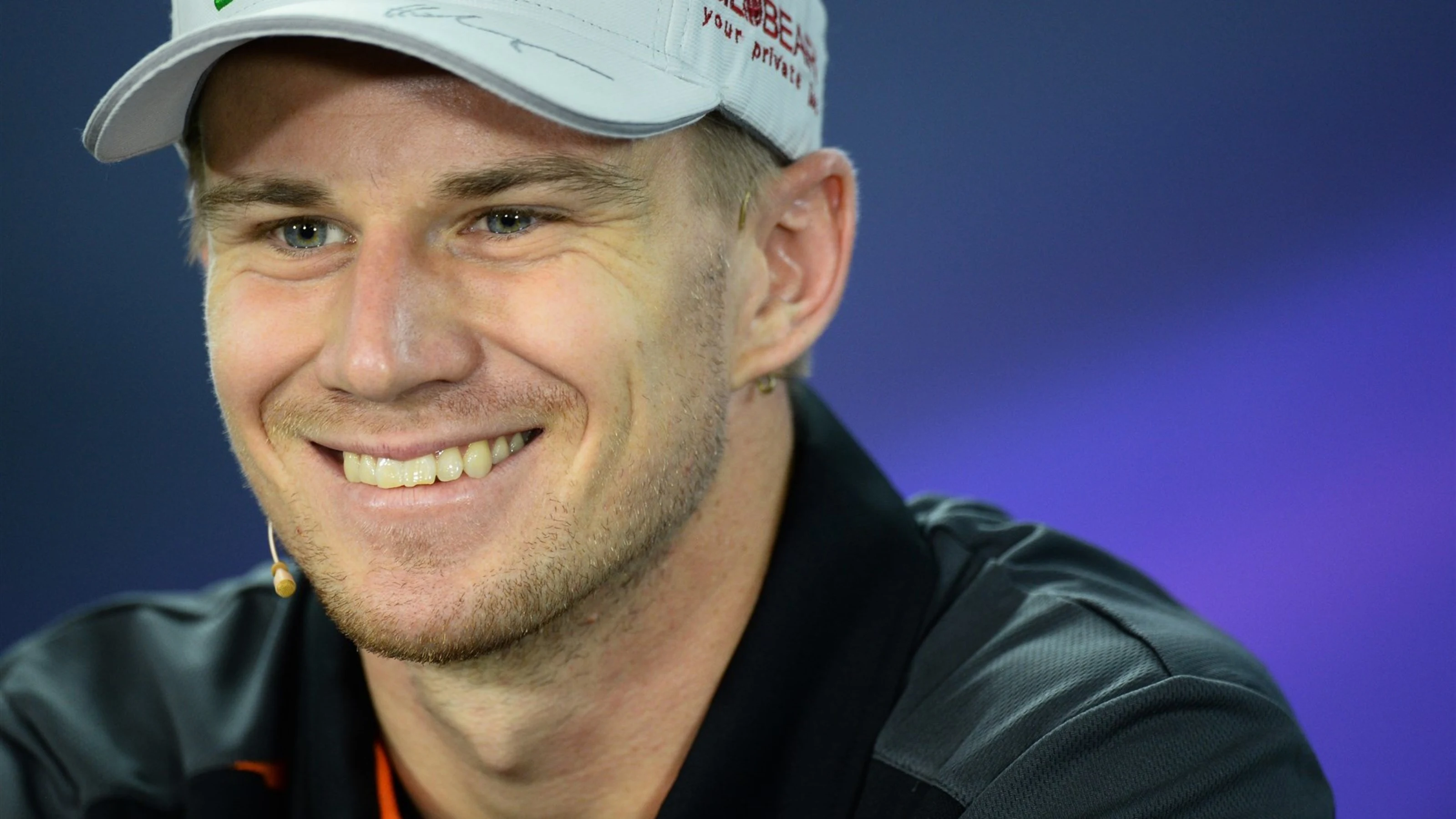 Nico Hulkenberg (GER) Force India F1 in the press conference at Formula One World Championship,