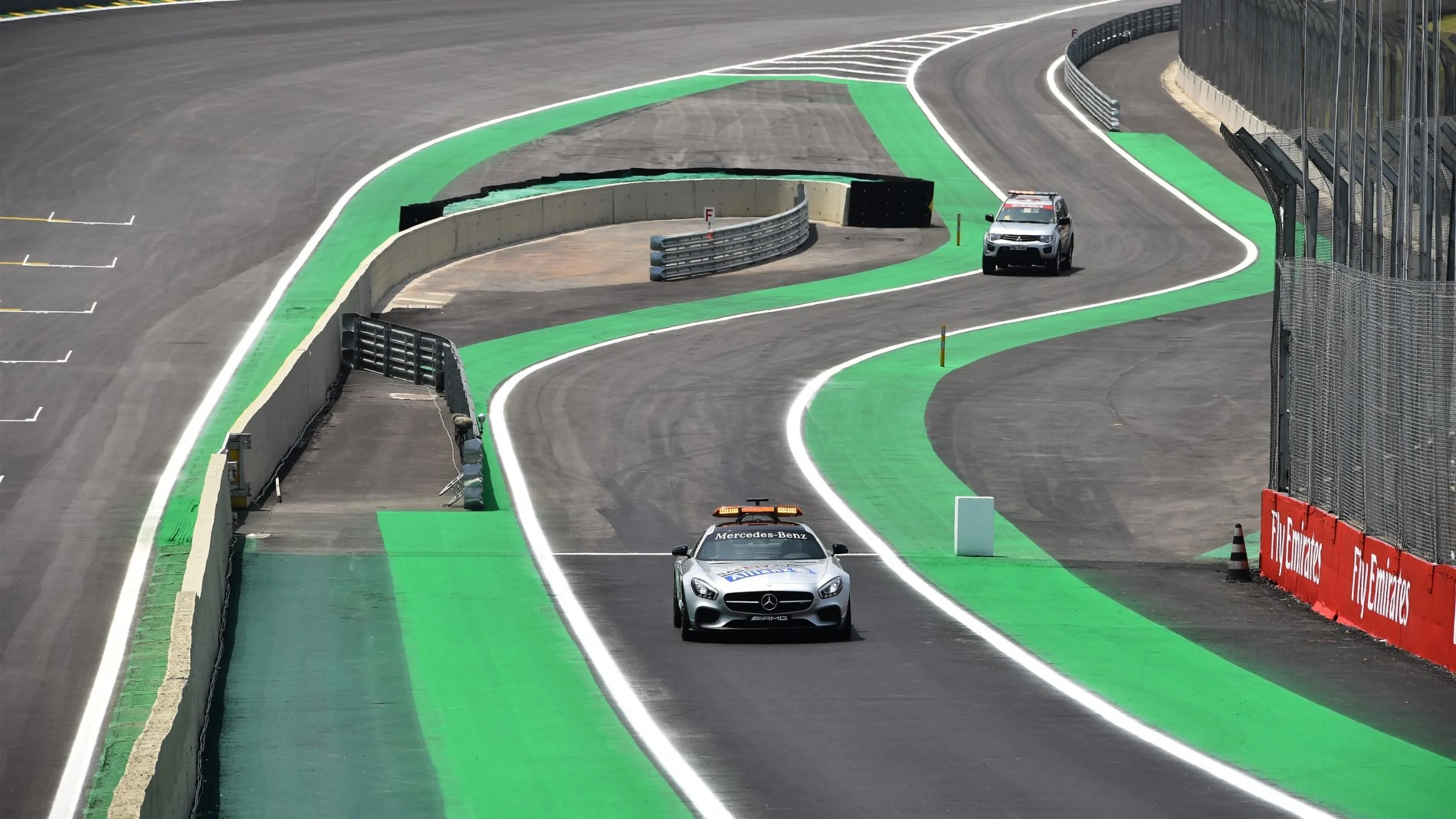 Safety car at Formula One World Championship, Rd18, Brazilian Grand Prix, Preparations, Interlagos,