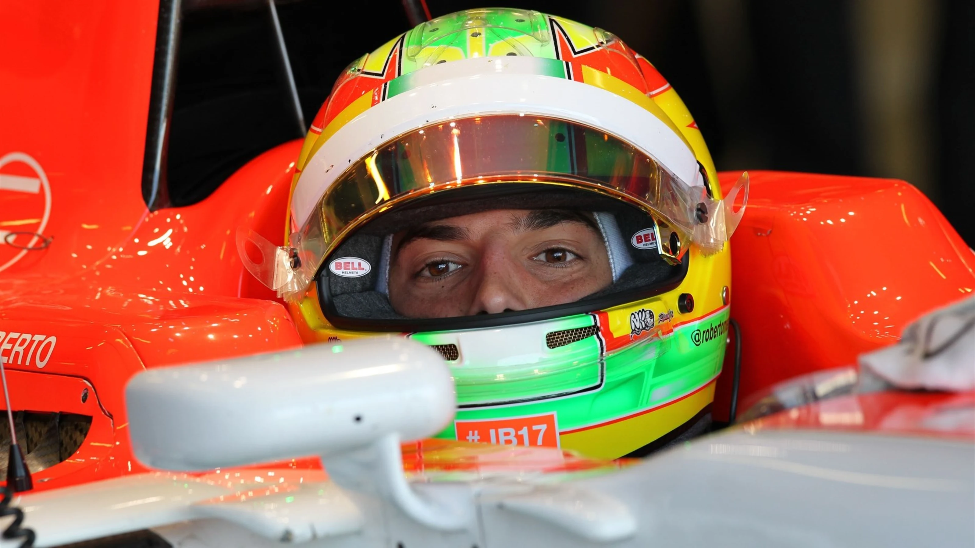 Roberto Merhi (ESP) Manor GP at Formula One World Championship, Rd9, British Grand Prix, Practice,
