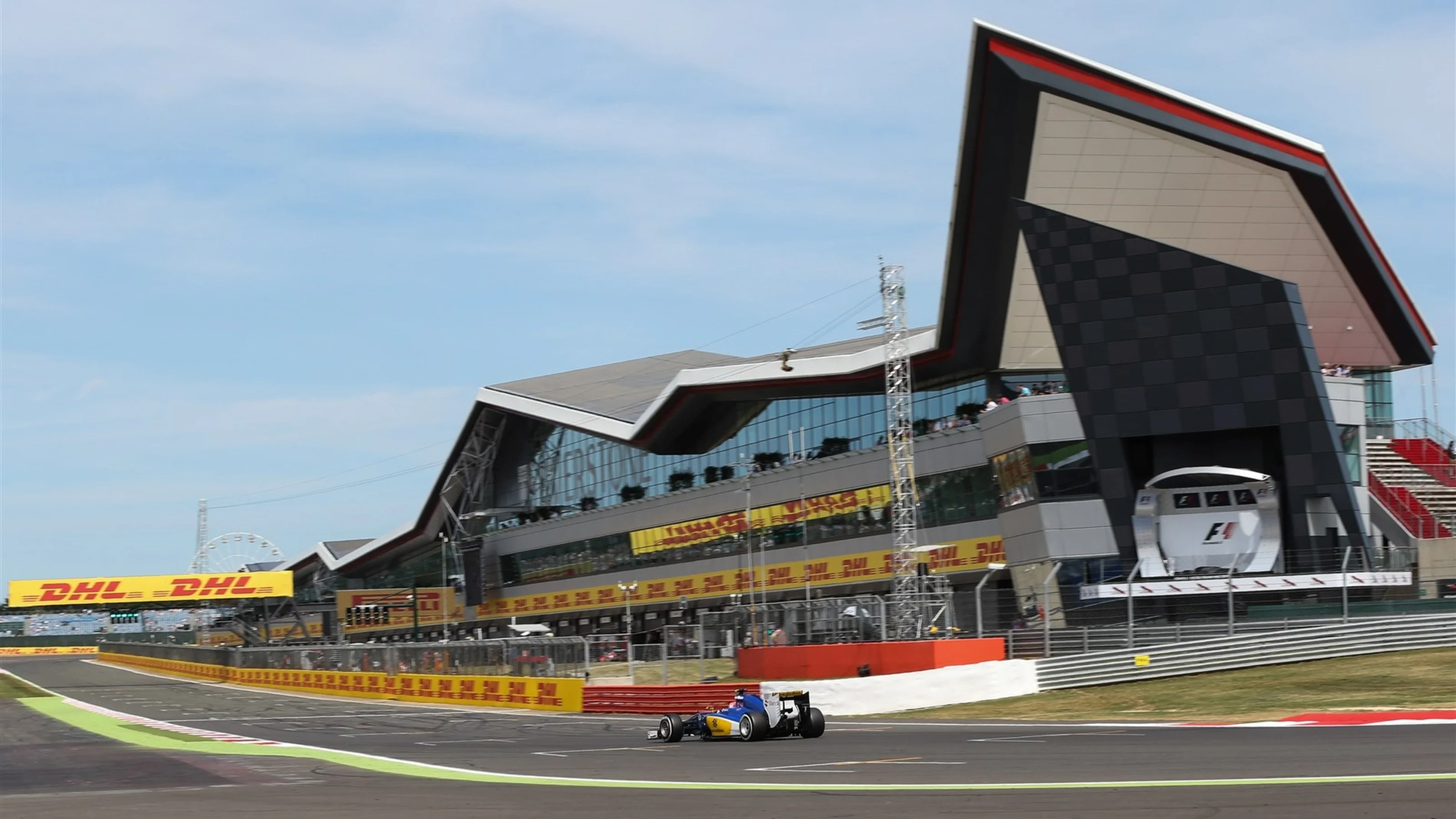 Felipe Nasr (BRA) Sauber C34 at Formula One World Championship, Rd9, British Grand Prix, Practice,
