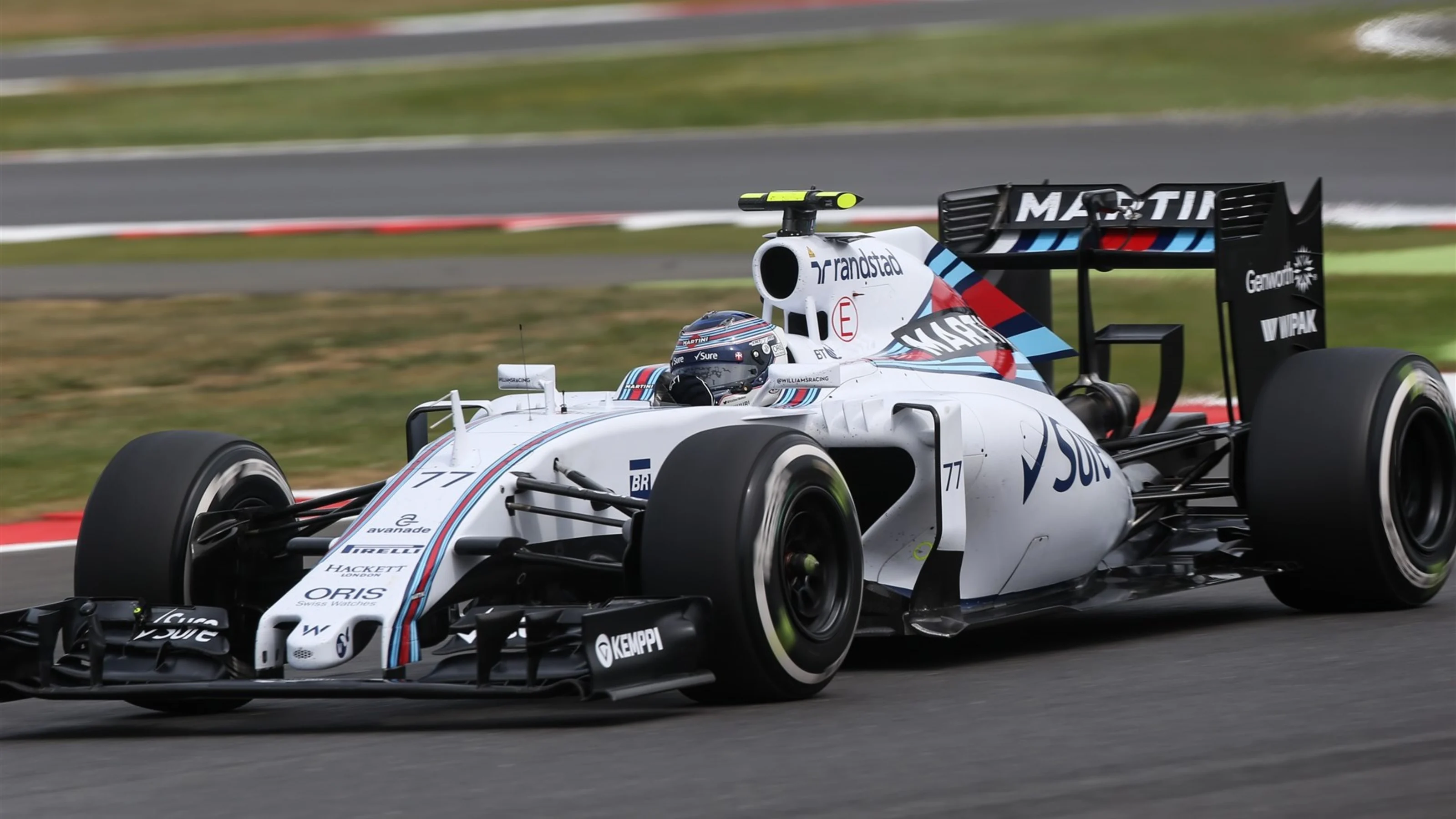 Valtteri Bottas (FIN) Williams FW37 at Formula One World Championship, Rd9, British Grand Prix,