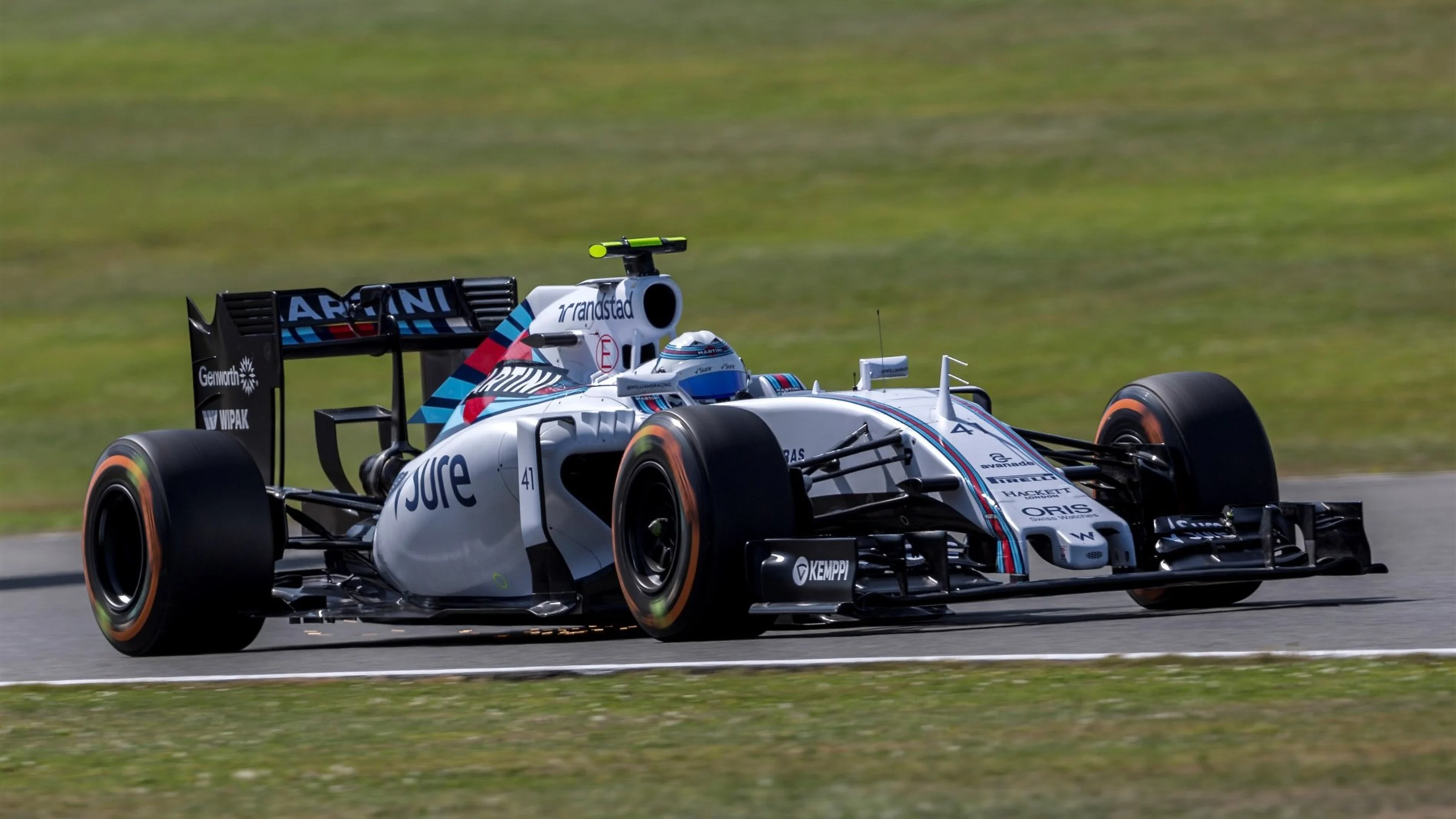 Susie Wolff (GBR) Williams FW37 at Formula One World Championship, Rd9, British Grand Prix,