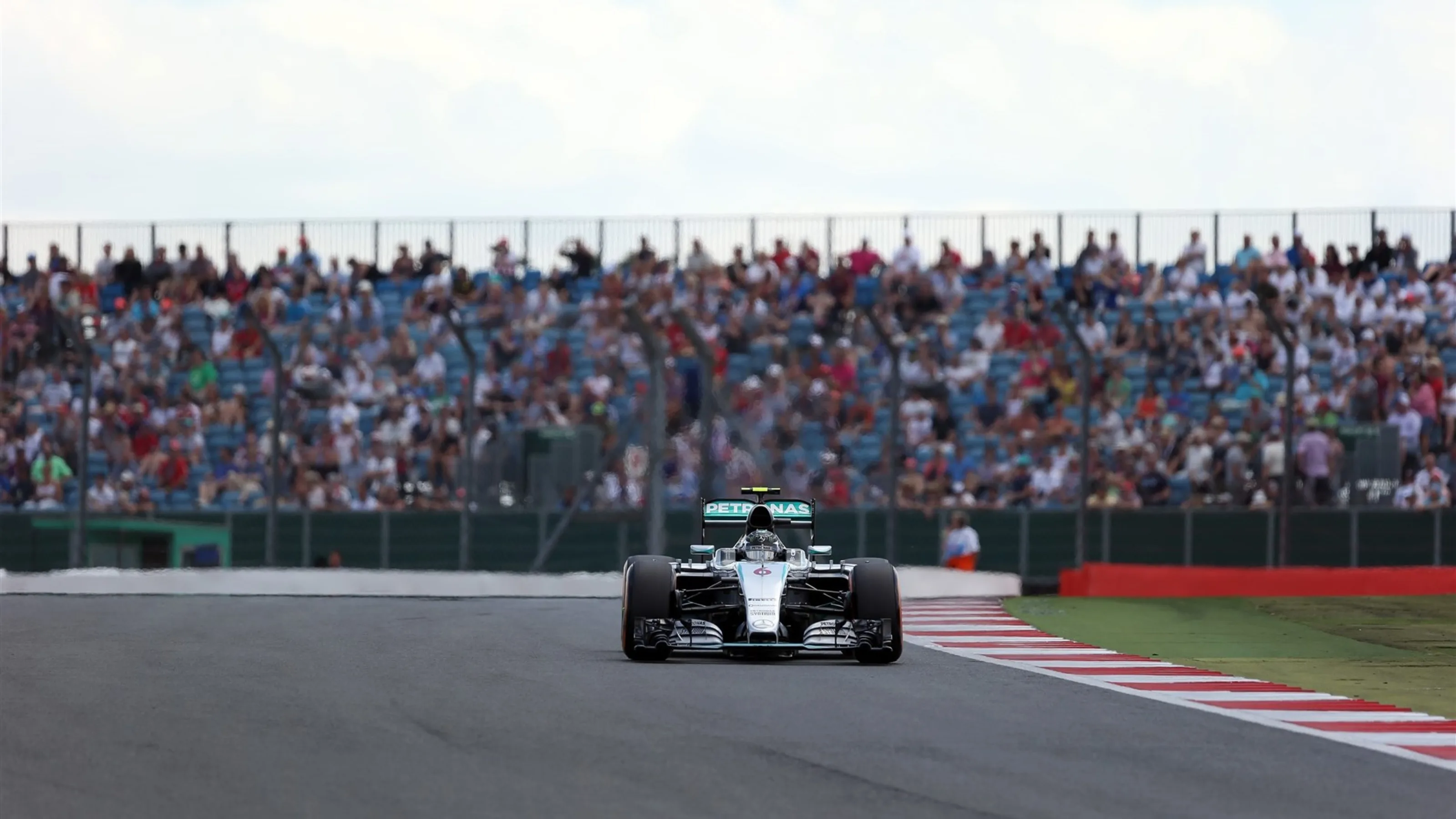 Nico Rosberg (GER) Mercedes AMG F1 W06 at Formula One World Championship, Rd9, British Grand Prix,