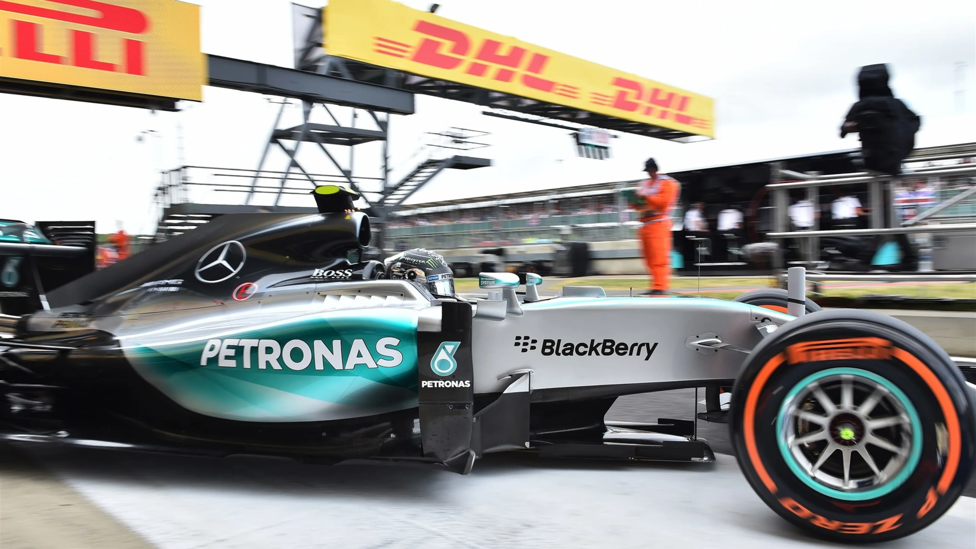 Lewis Hamilton (GBR) Mercedes AMG F1 at Formula One World Championship, Rd9, British Grand Prix,