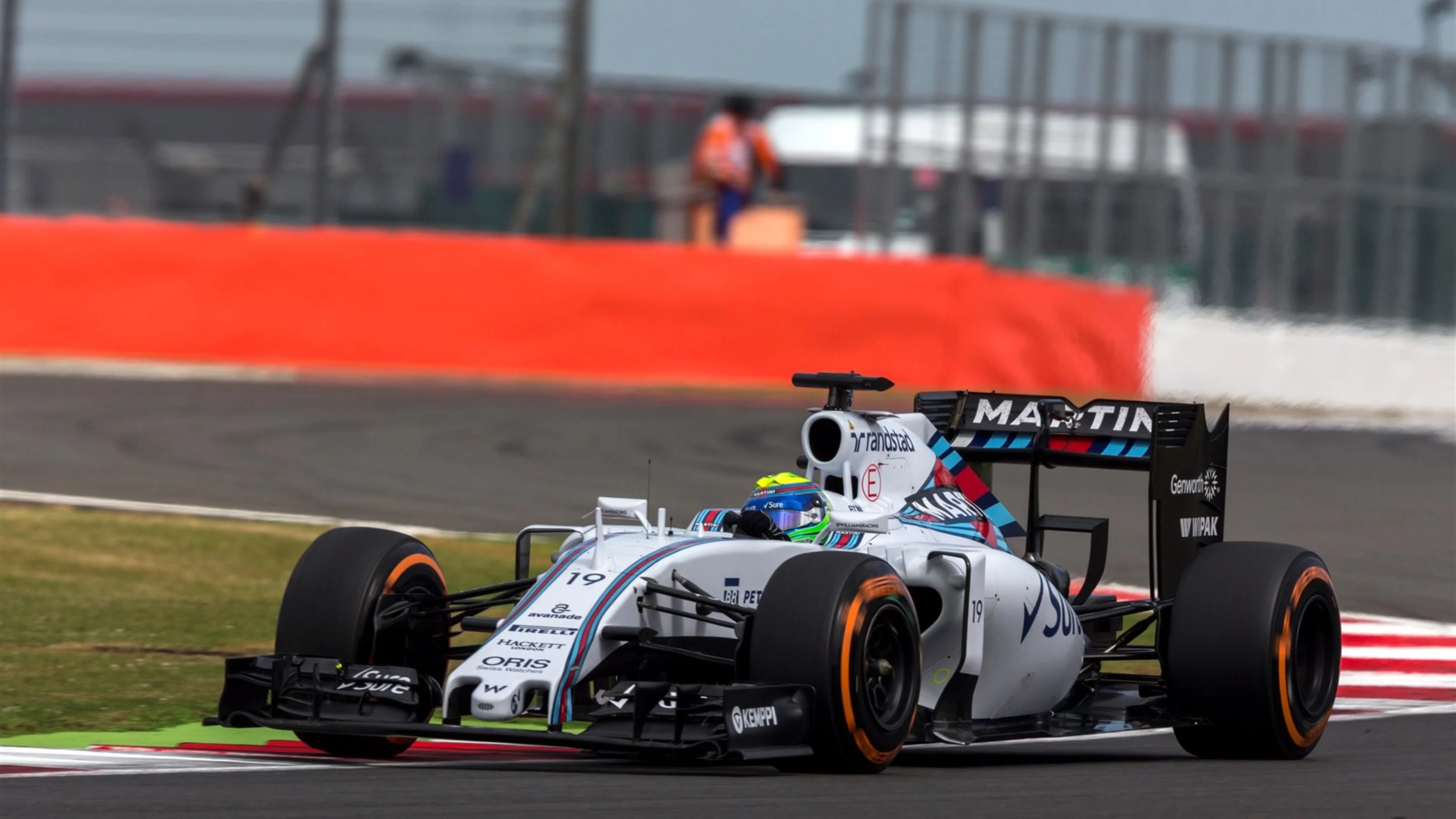 Felipe Massa (BRA) Williams FW37 at Formula One World Championship, Rd9, British Grand Prix,