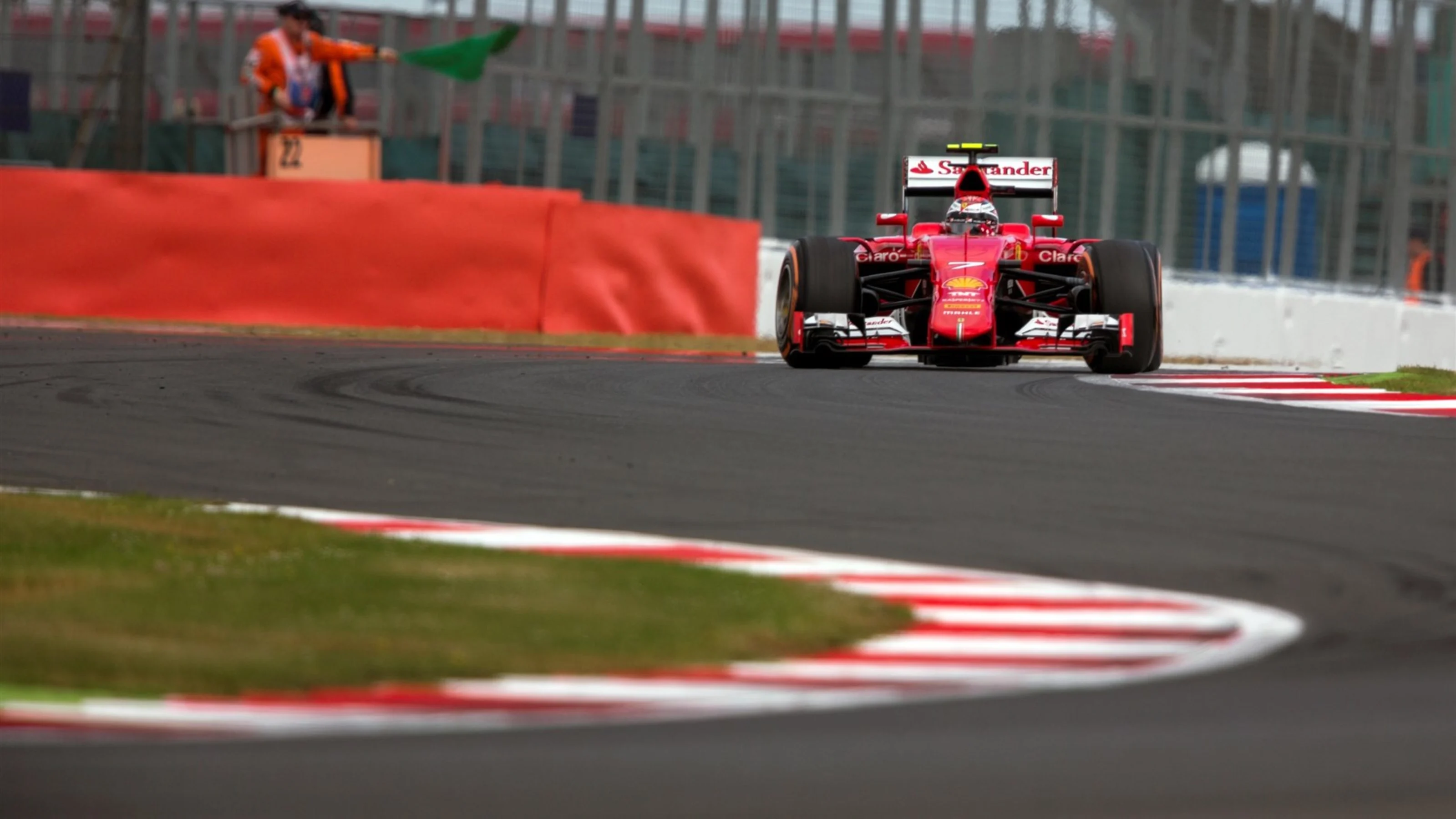 Kimi Raikkonen (FIN) Ferrari SF15-T at Formula One World Championship, Rd9, British Grand Prix,