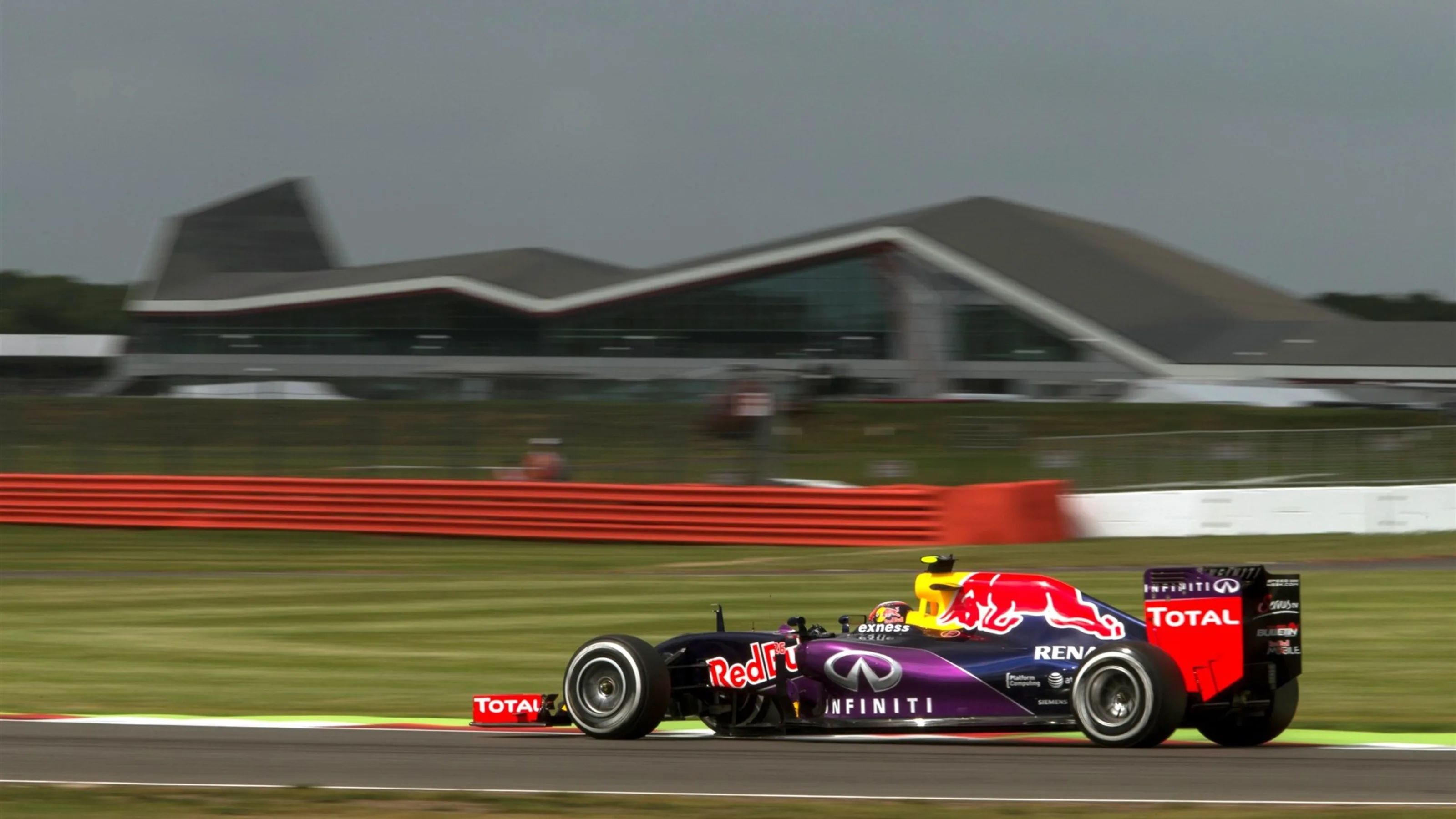 Daniil Kvyat (RUS) Red Bull Racing RB11 at Formula One World Championship, Rd9, British Grand Prix,