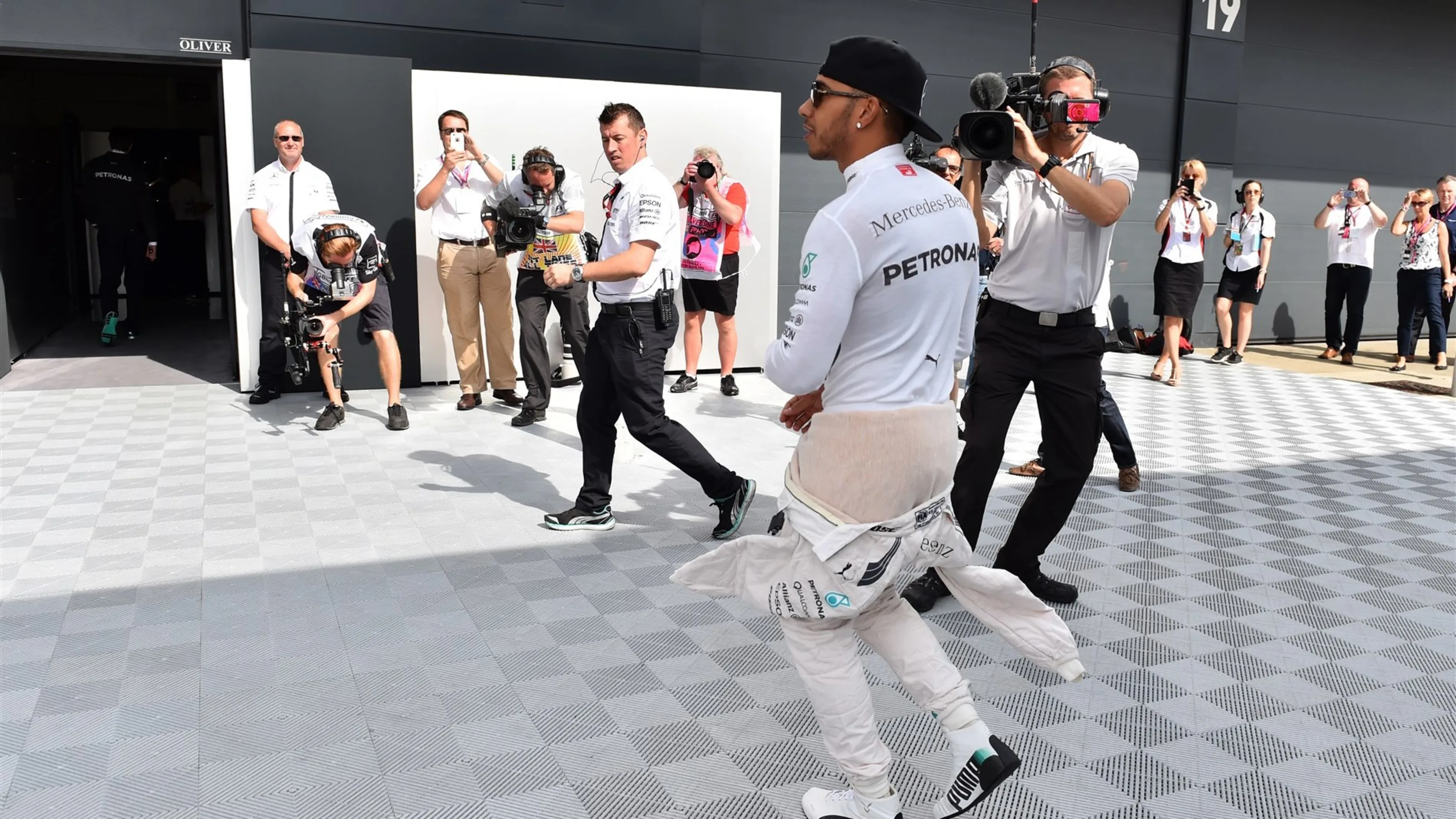Lewis Hamilton (GBR) Mercedes AMG F1 at Formula One World Championship, Rd9, British Grand Prix,